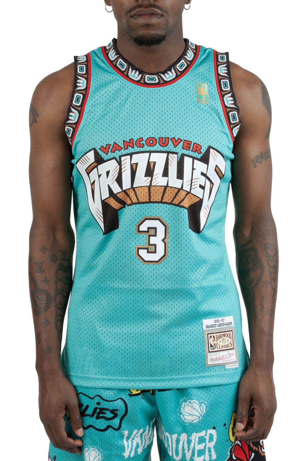 mitchell and ness grizzlies jersey
