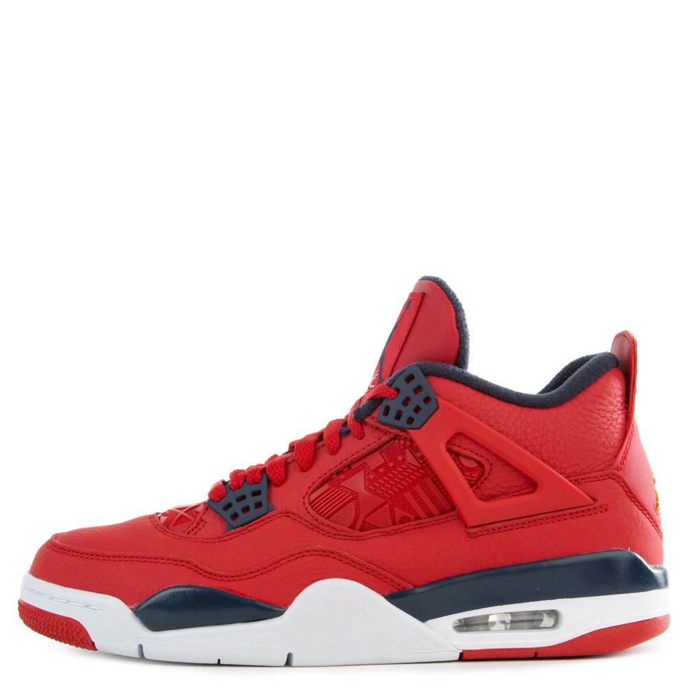 jordan 4 fiba blue laces