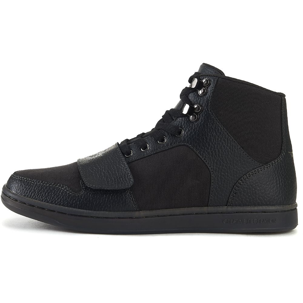 Creative Recreation Cesario High Top Shoes black Smoke Grey Mens Size 13 Creative Recreation Cesario Hi Xxi Mens Shoes - Walmart.com main image 4