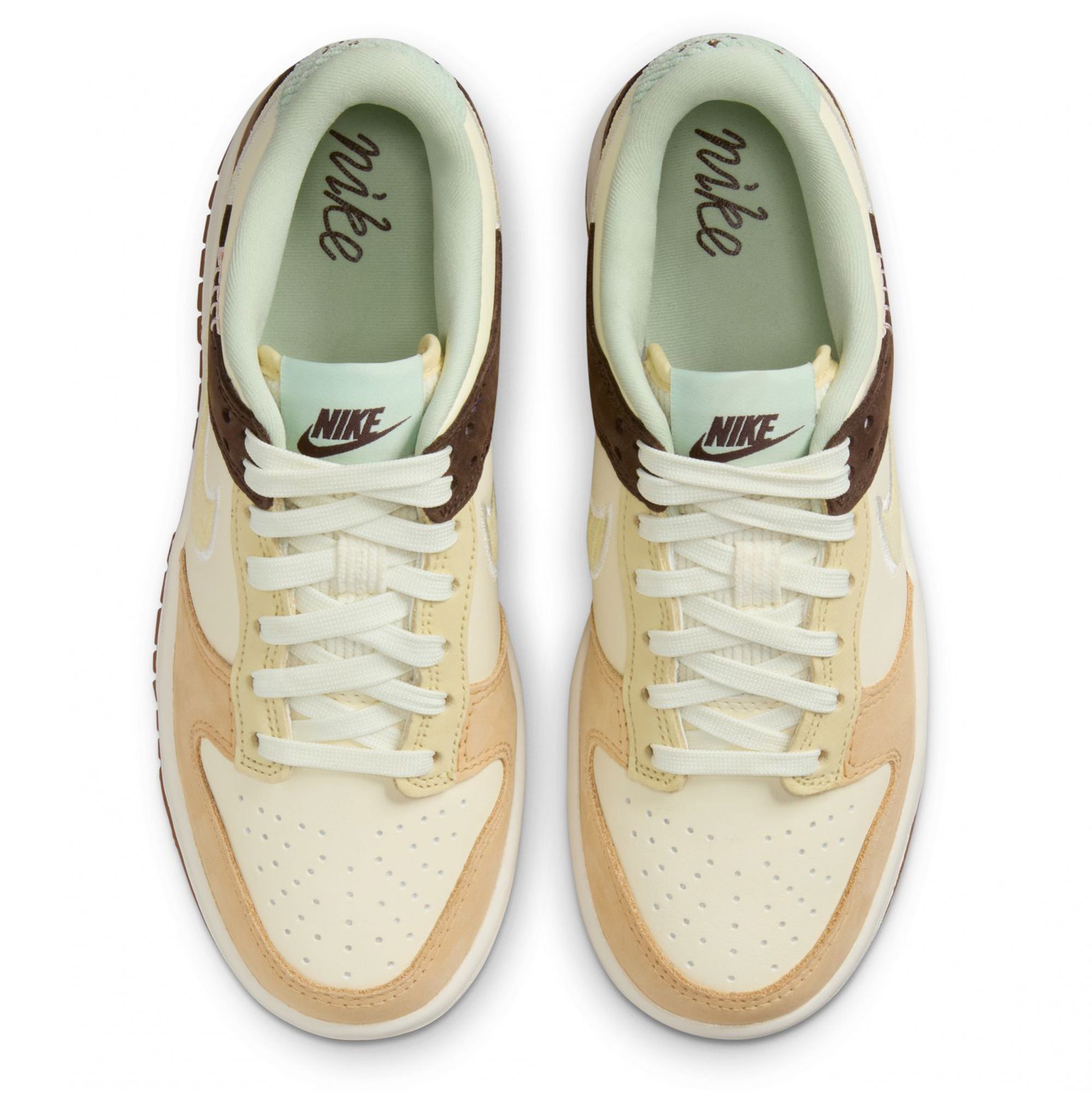 ★Nike★ Dunk Low W Light Orewood Brown Coconut Milk Soft Pe Nike Dunk Low Next Nature White Light Orewood Brown (Women's