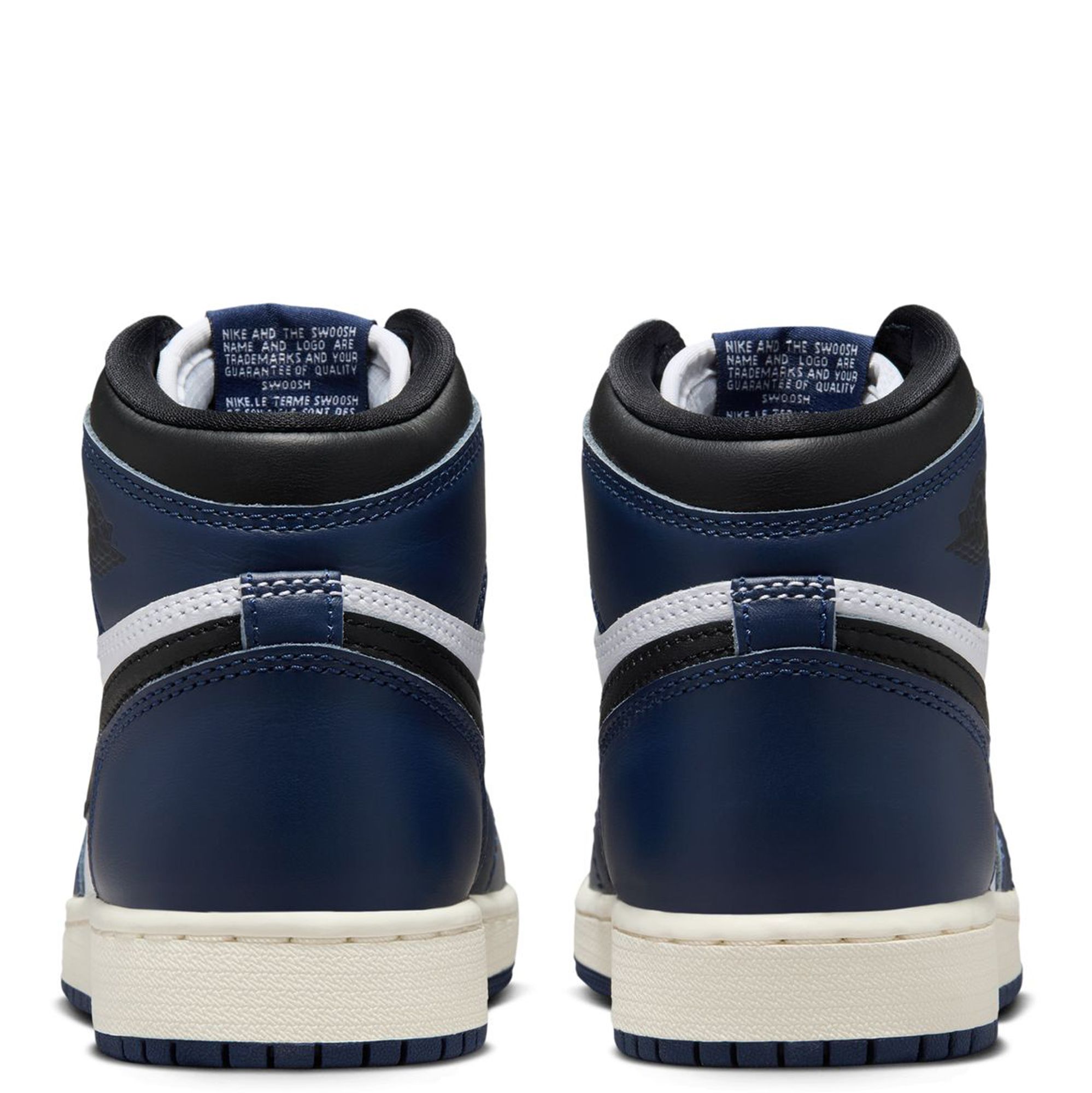 Air jordan 1 navy blue white online