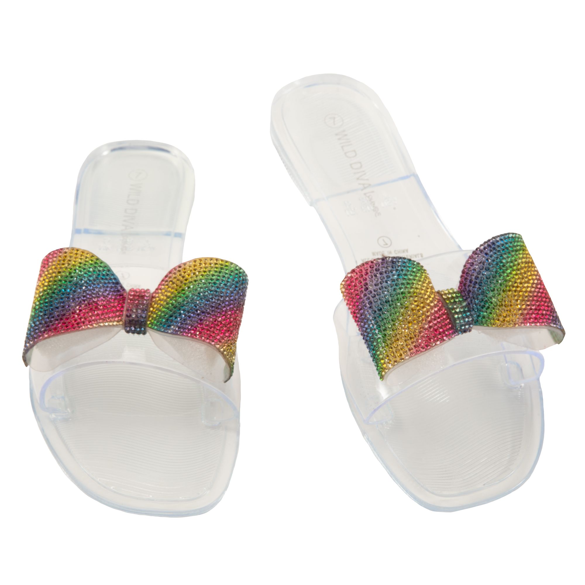 LEGEND FOOTWEAR INC Jackie-05 Bow Sandals JACKIE-05-CLR Shiekh