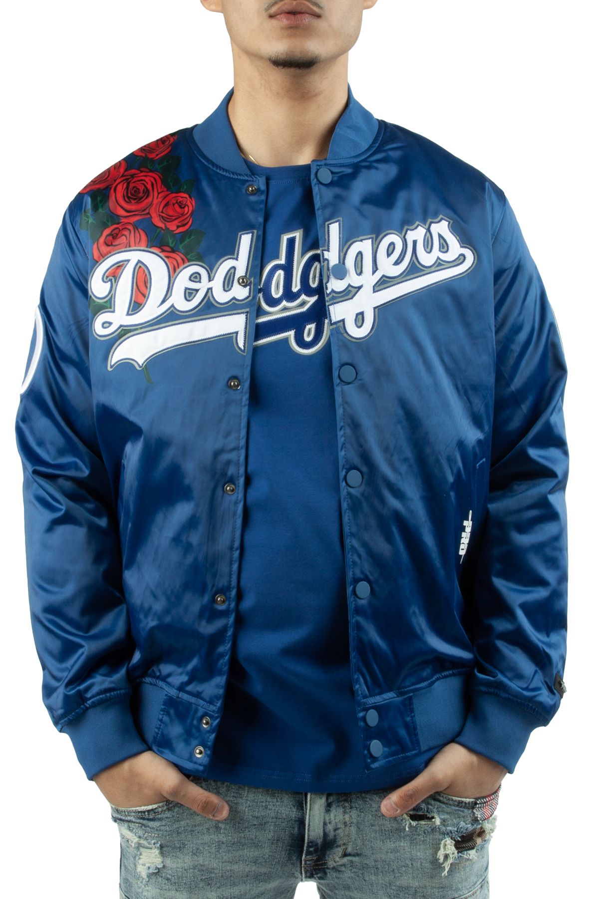 Presenting 'Los Dodgers,' dressed in blue from head to toe - Los