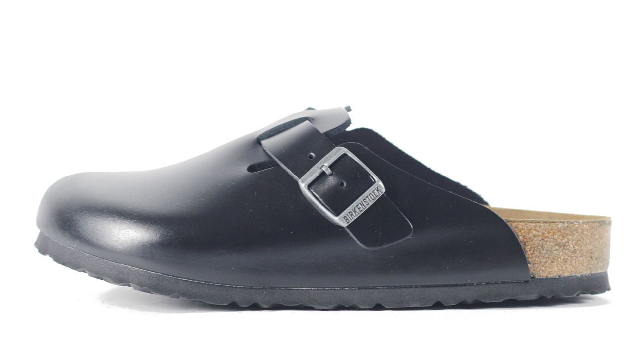 Birkenstock boston amalfi discount black