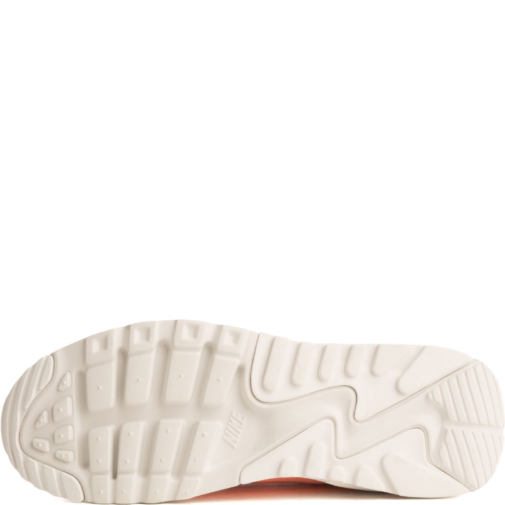 peach and white air max