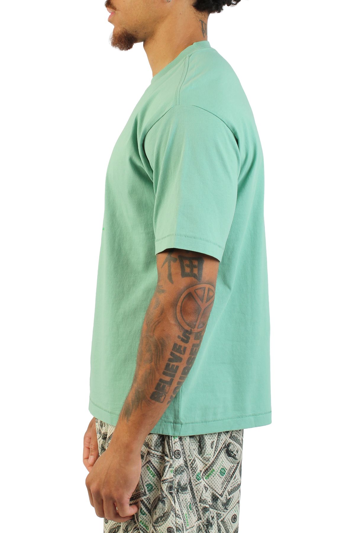 MARKET Making It Rain Bear T-shirt MKT26Q2-SS0664GRN - Shiekh