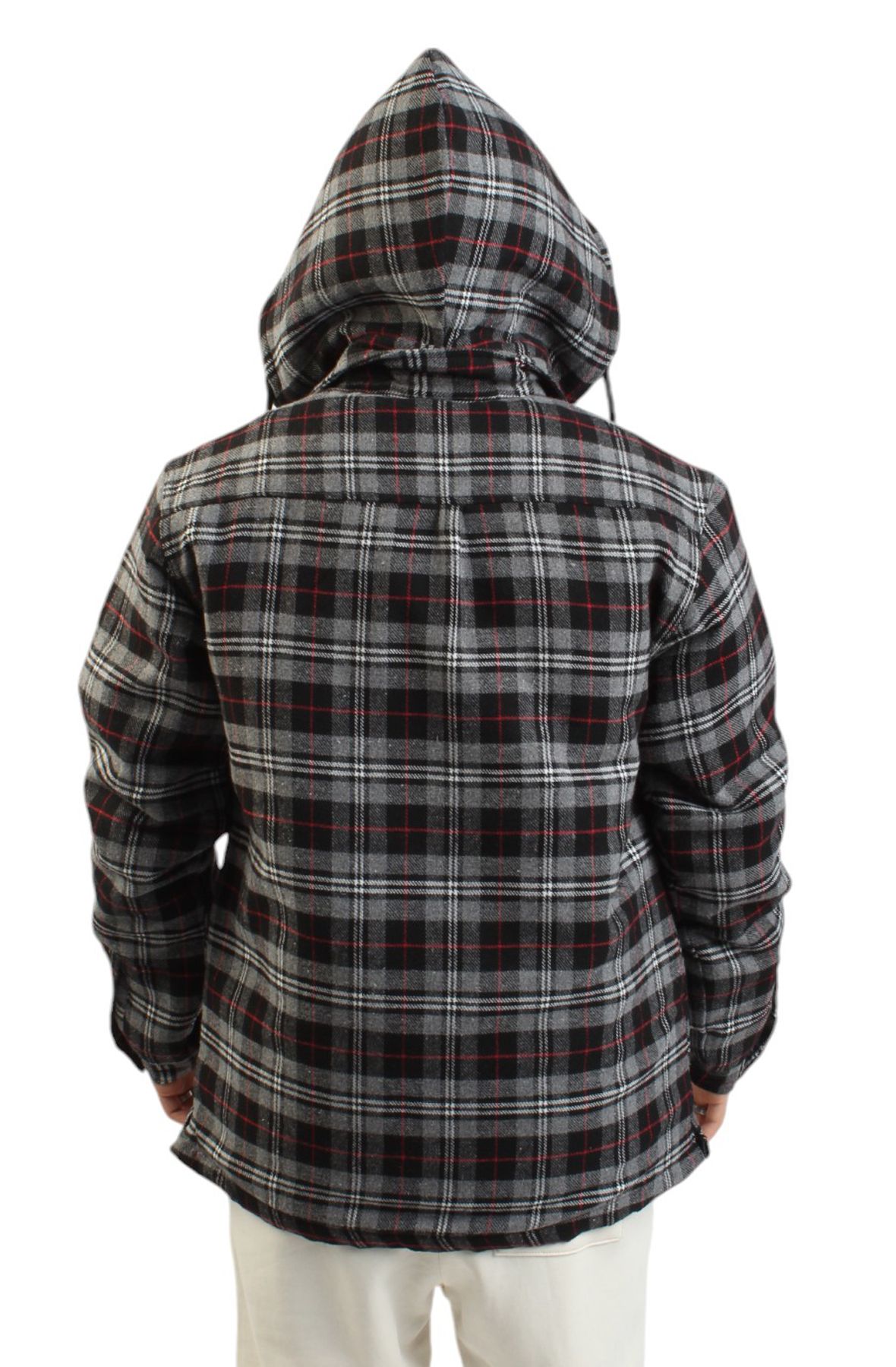 SHIEKH Ultra Heavy Flannel SHK-ATXHOODSHIRT-BLK - Shiekh SHIEKH Ultra Heavy Flannel SHK-ATXHOODSHIRT-BLK - Shiekh