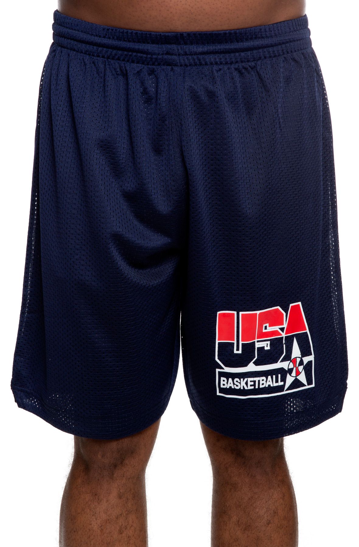 MITCHELL AND NESS Team USA Authentic Practice Shorts APSHLG18030 