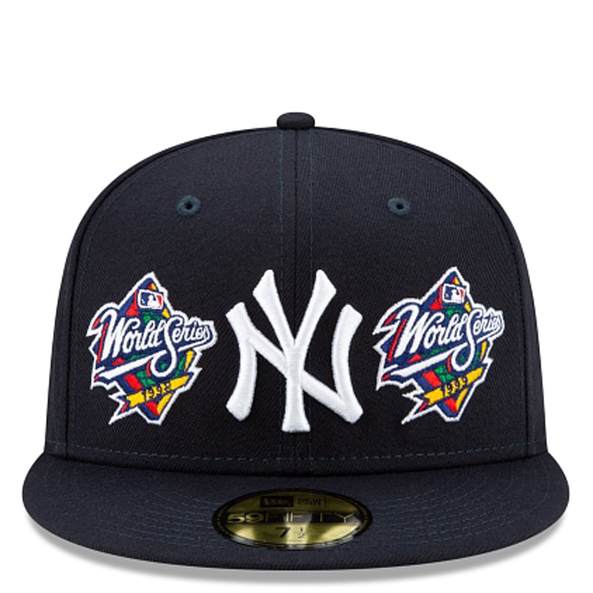 New Era New York Yankees MLB World Series Champions Hat in Navy, Men's at Urban Outfitters