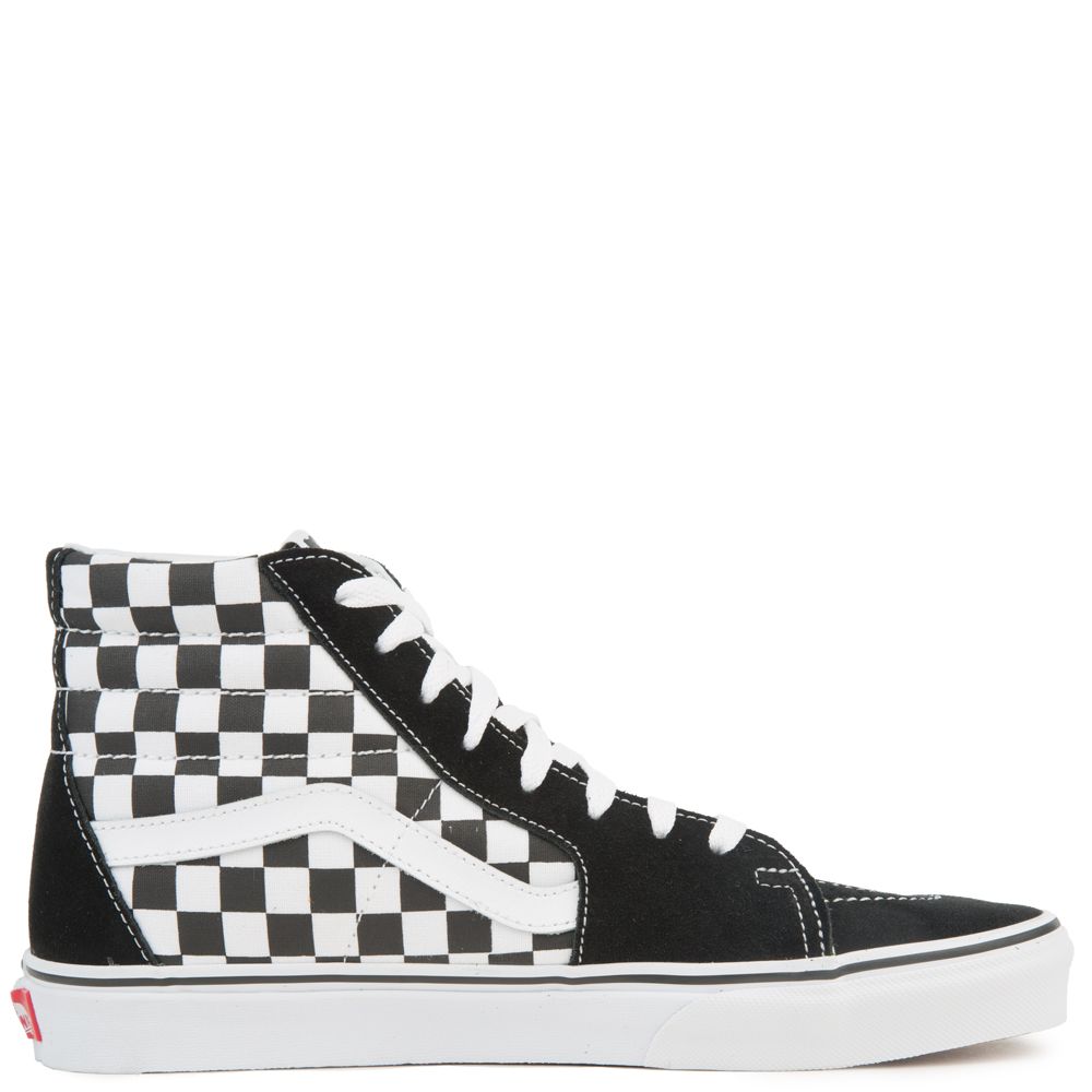 Vans Sk8-Hi Lite (Checkerboard) Black/ White