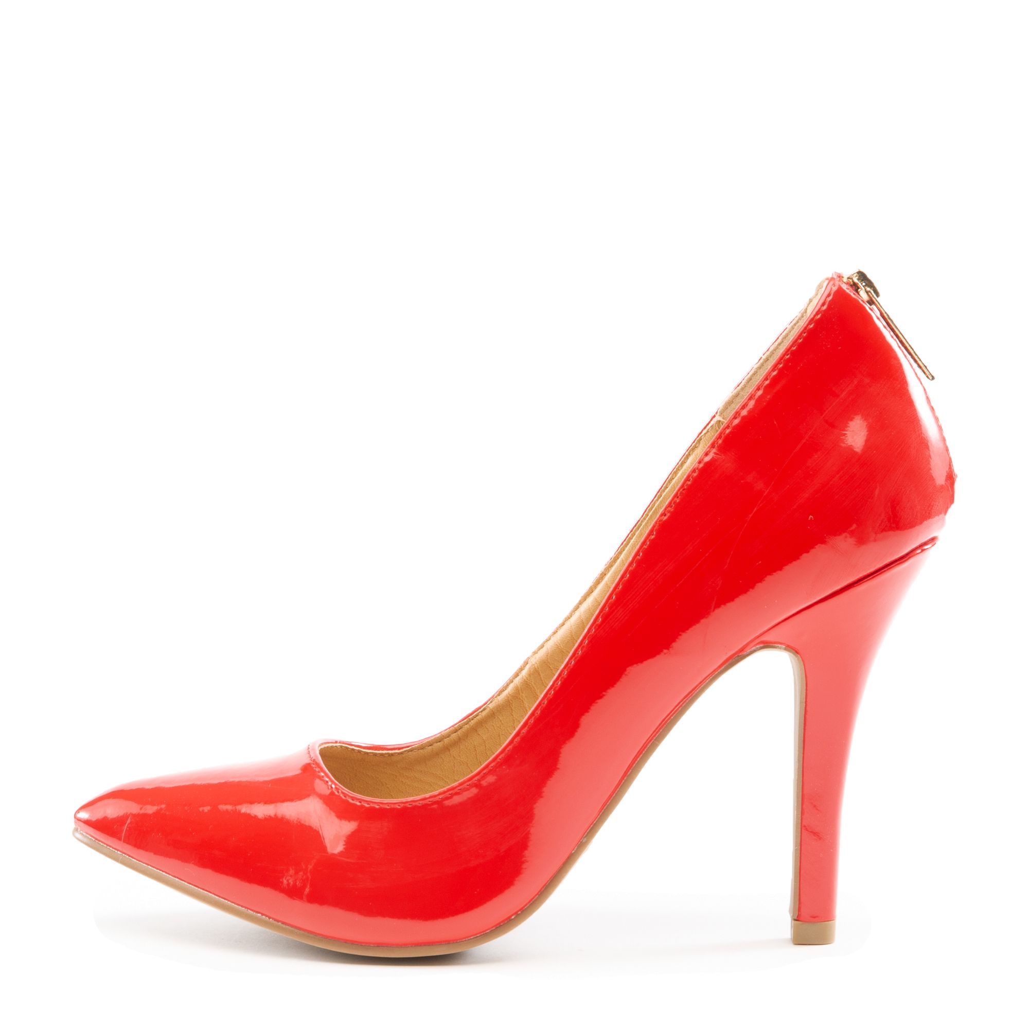 FORTUNE DYNAMICS Mellina Patent High Heels MELLINA/RED - Shiekh