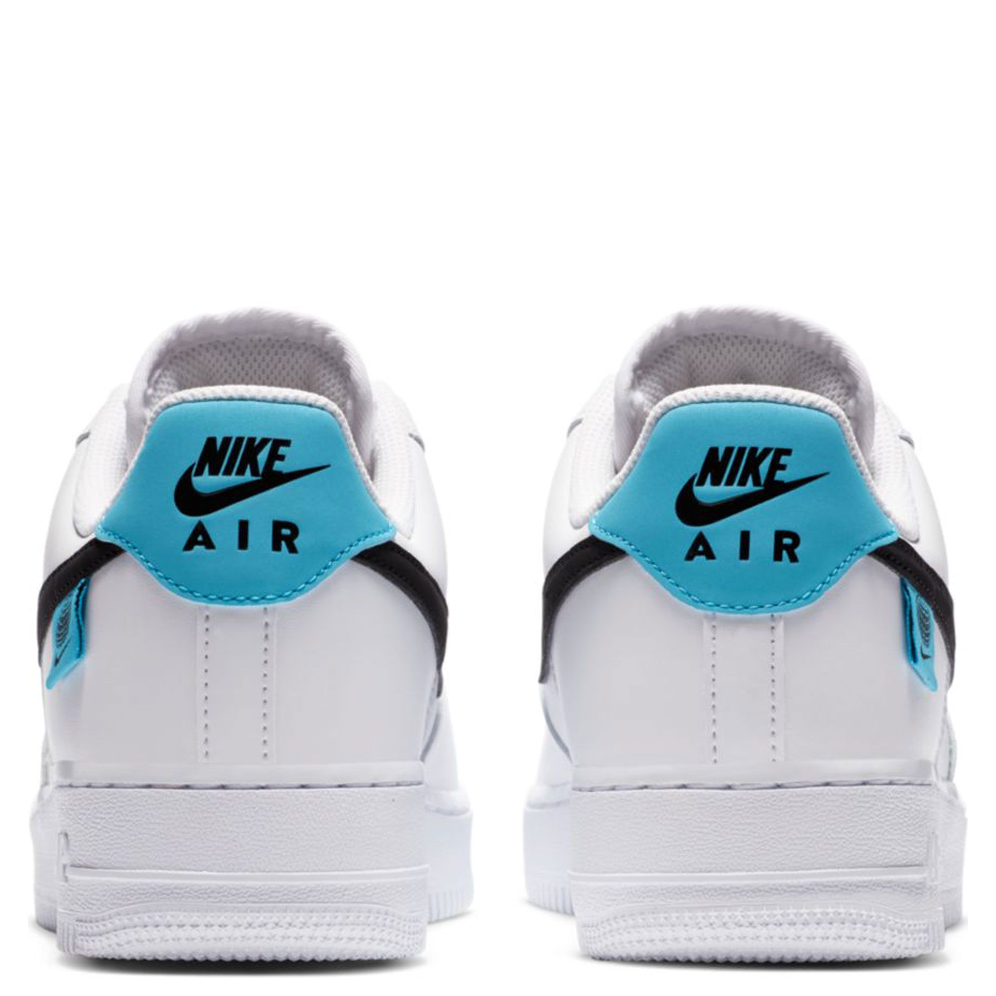 nike air force 1 07 white black blue fury