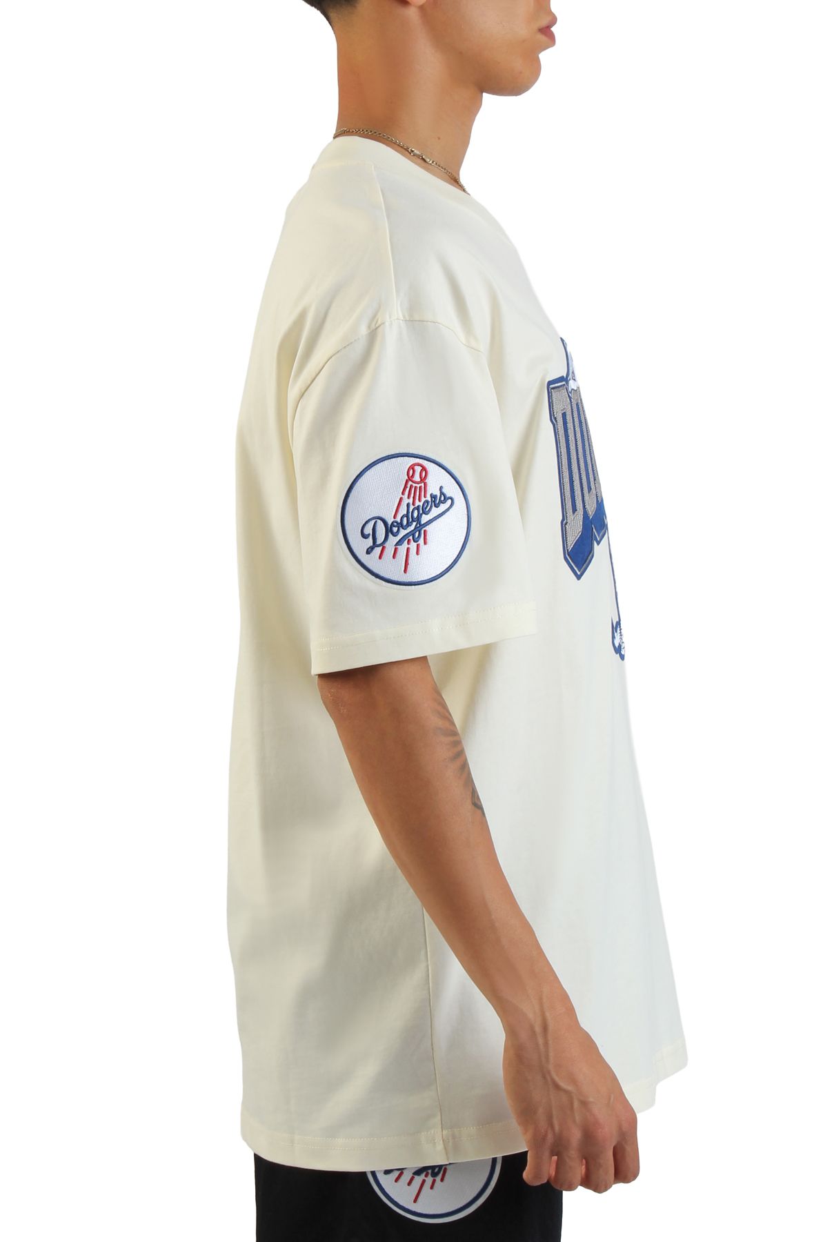 PRO STANDARD MLB Los Angeles Dodgers Team Badge Drop Shoulder T