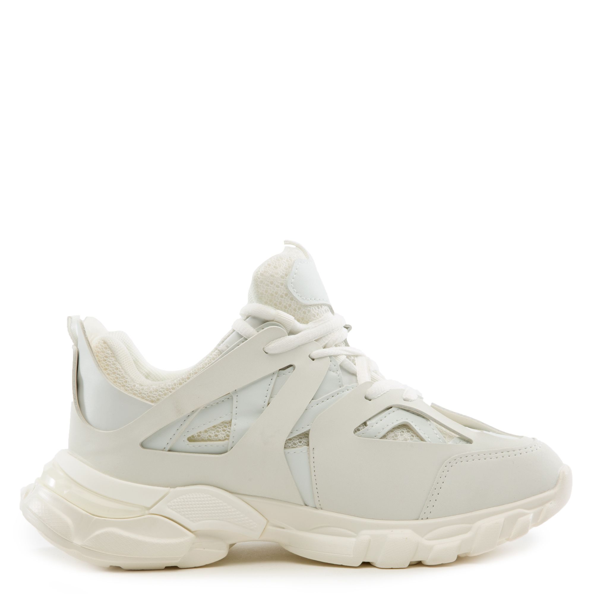 LILIANA Offset-1 Sneakers OFFSET-1-WHT - Shiekh