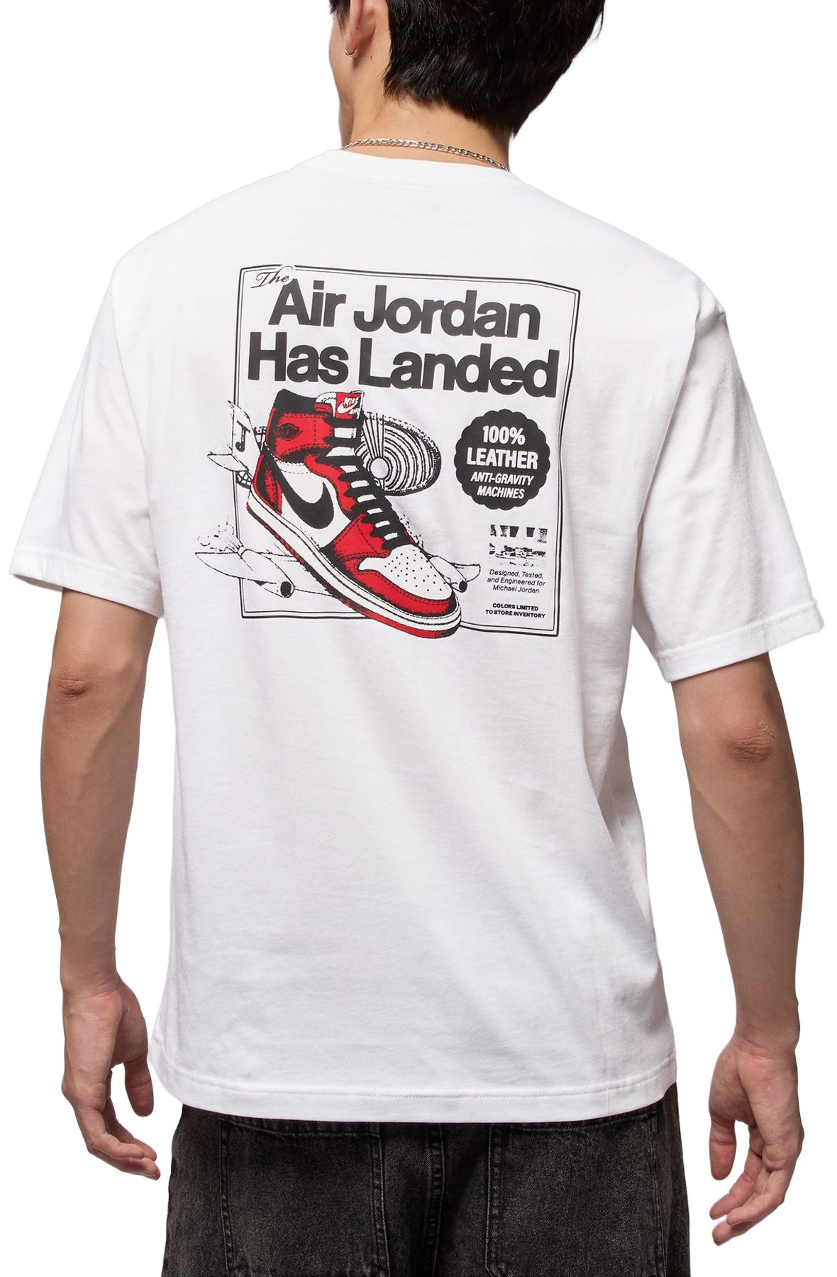 JORDAN AJ1 T-Shirt HQ8972 100 - Shiekh