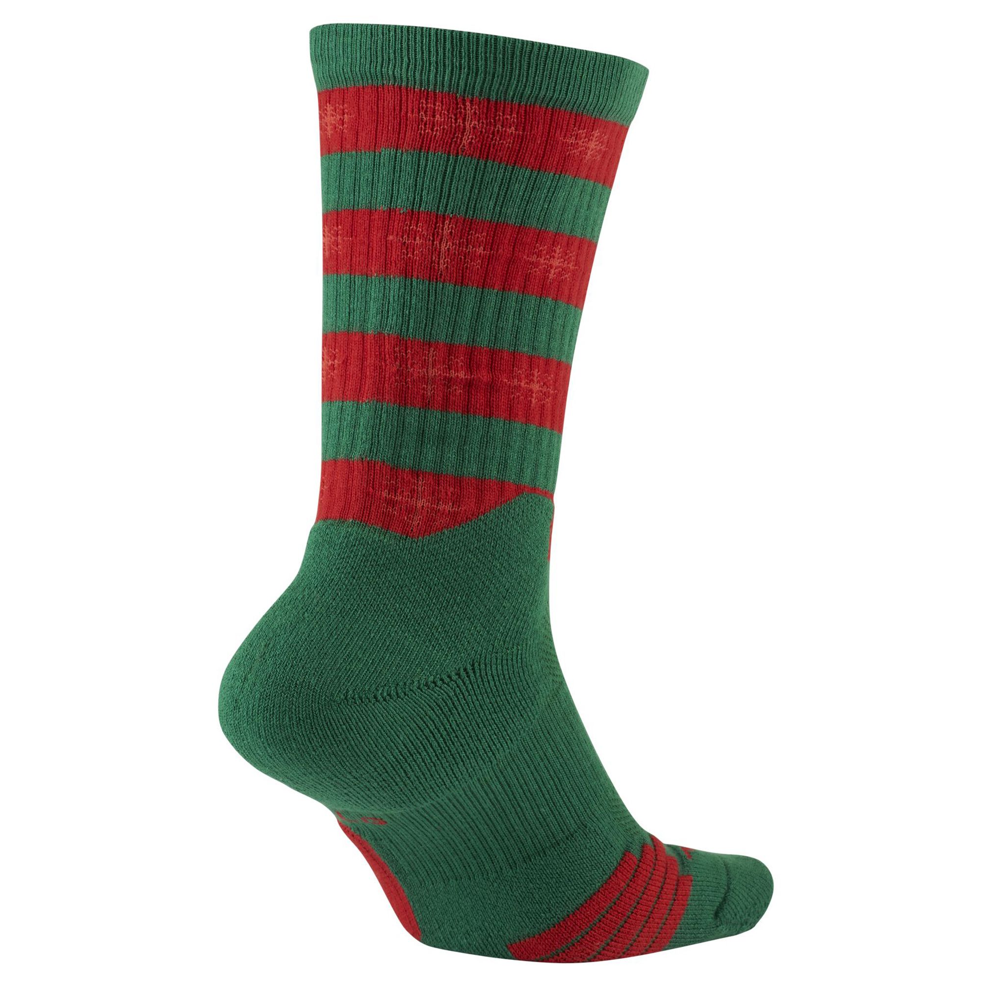 NIKE Elite Xmas Basketball Crew Socks DA5097 312 Shiekh