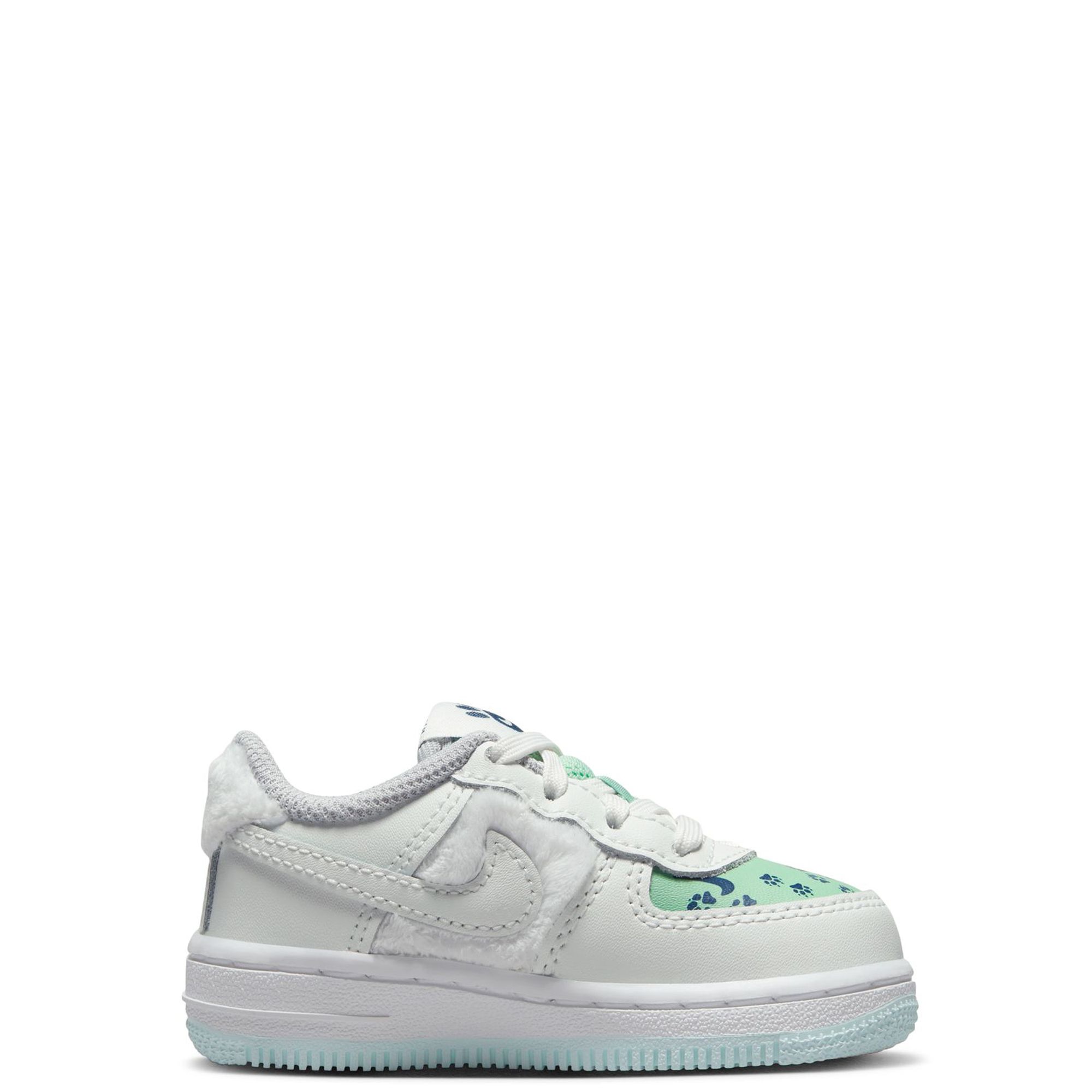 Nike Force 1 LV8 2(TD) Toddlers' Shoes White-Wolf Grey-Black