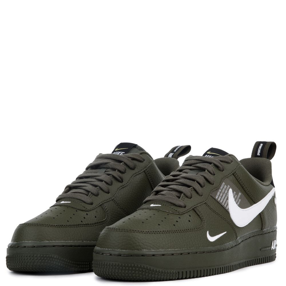 Nike Air Force 1 '07 Utility Mens Shoes Volt/White/Black/Wolf Grey  aj7747-700