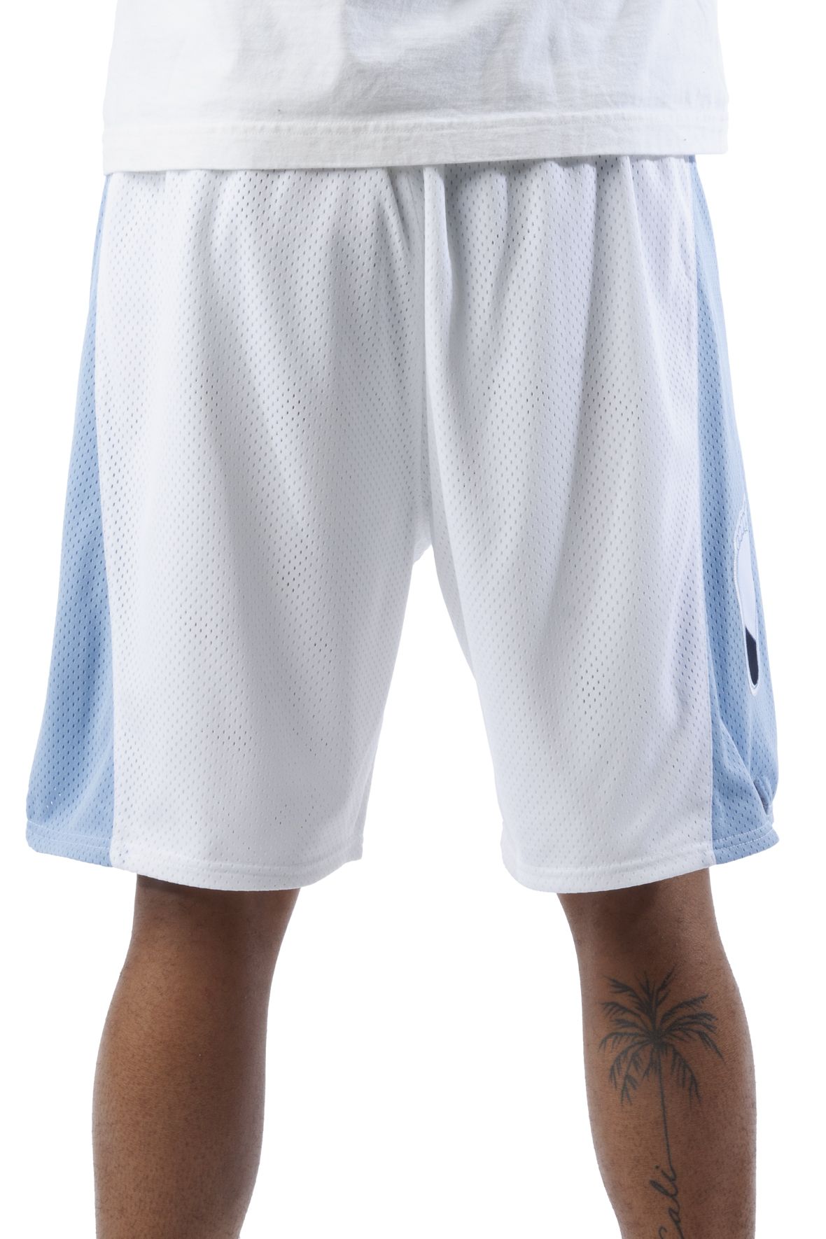 NCAA North Carolina Tar Heels Basketball Shorts - White/North Carolina  Light Blue – October's Very Own Online USA