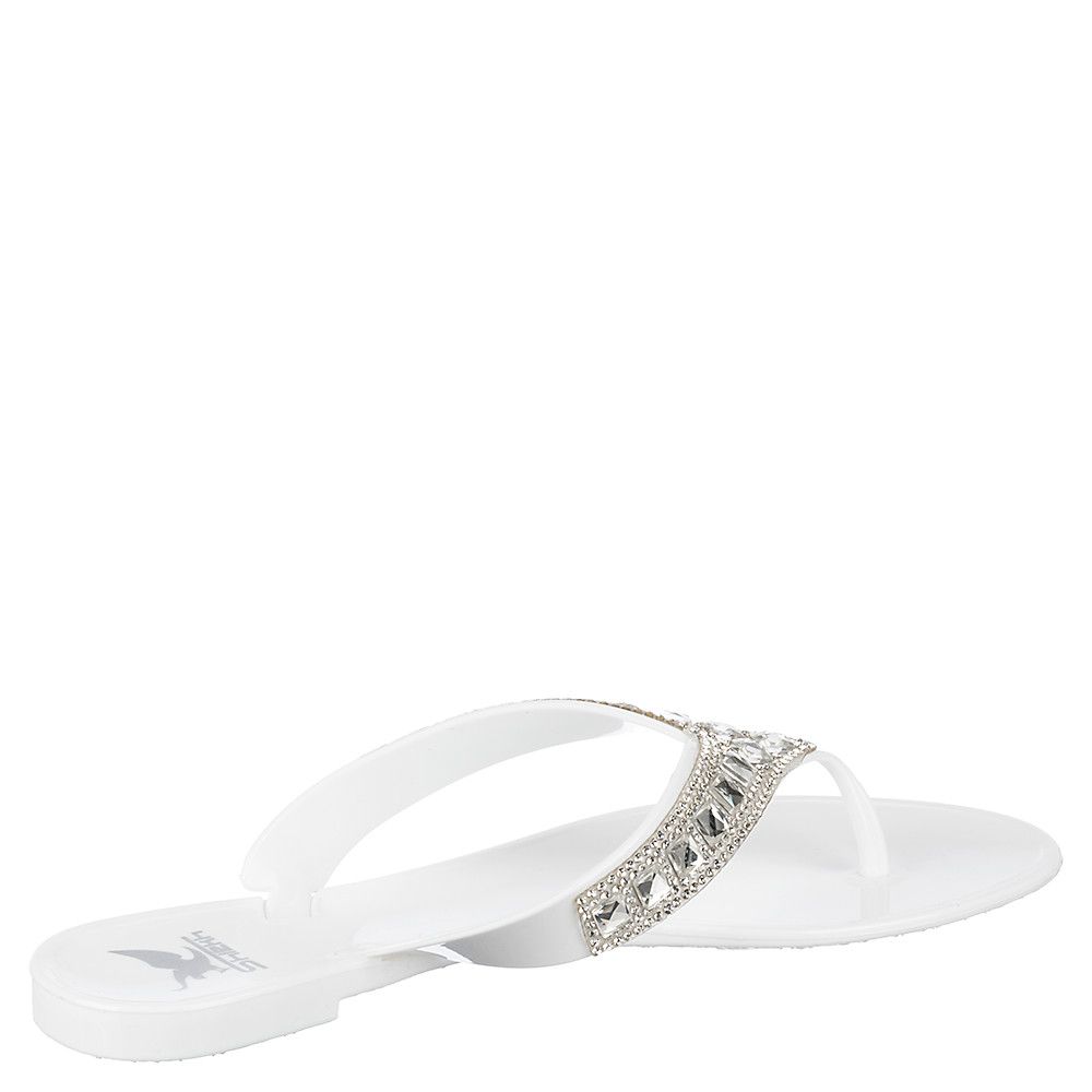 white hawaiian sandals