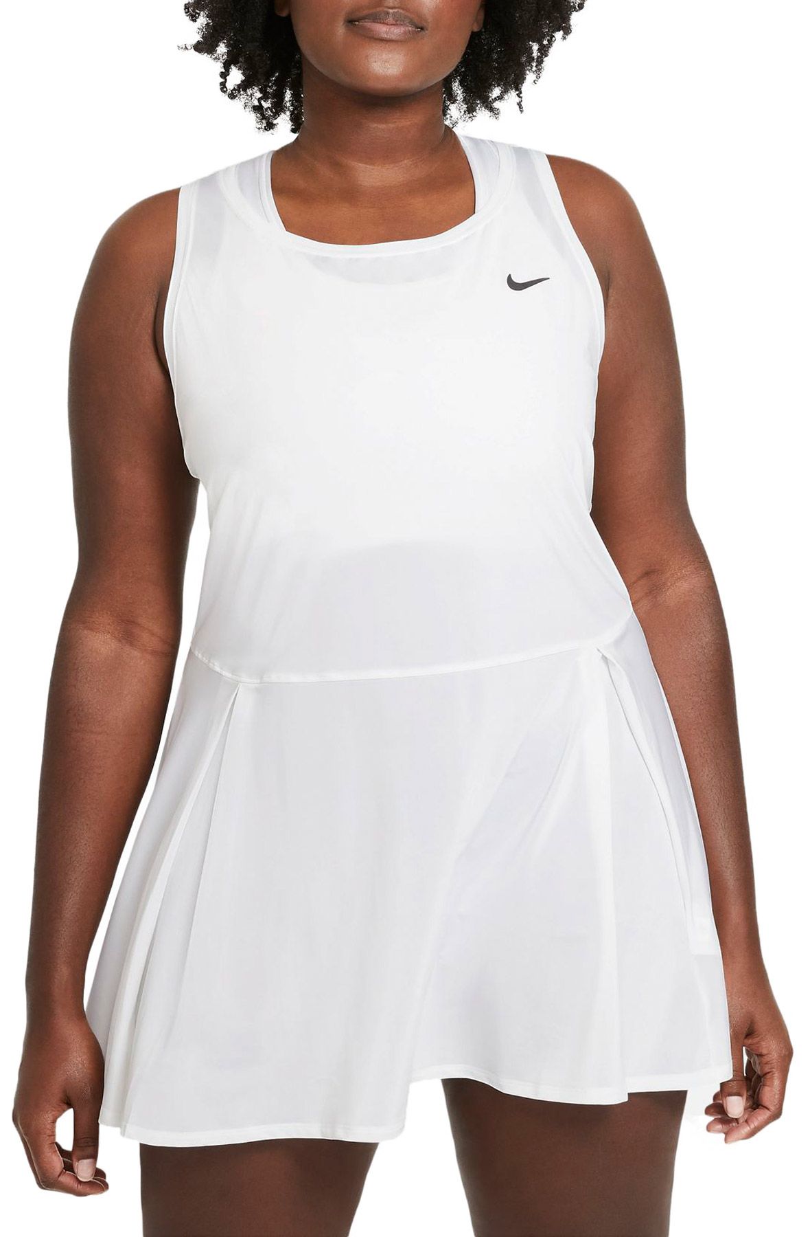NIKE Court Dri-FIT Advantage Tennis Dress CV4692 100 - Shiekh