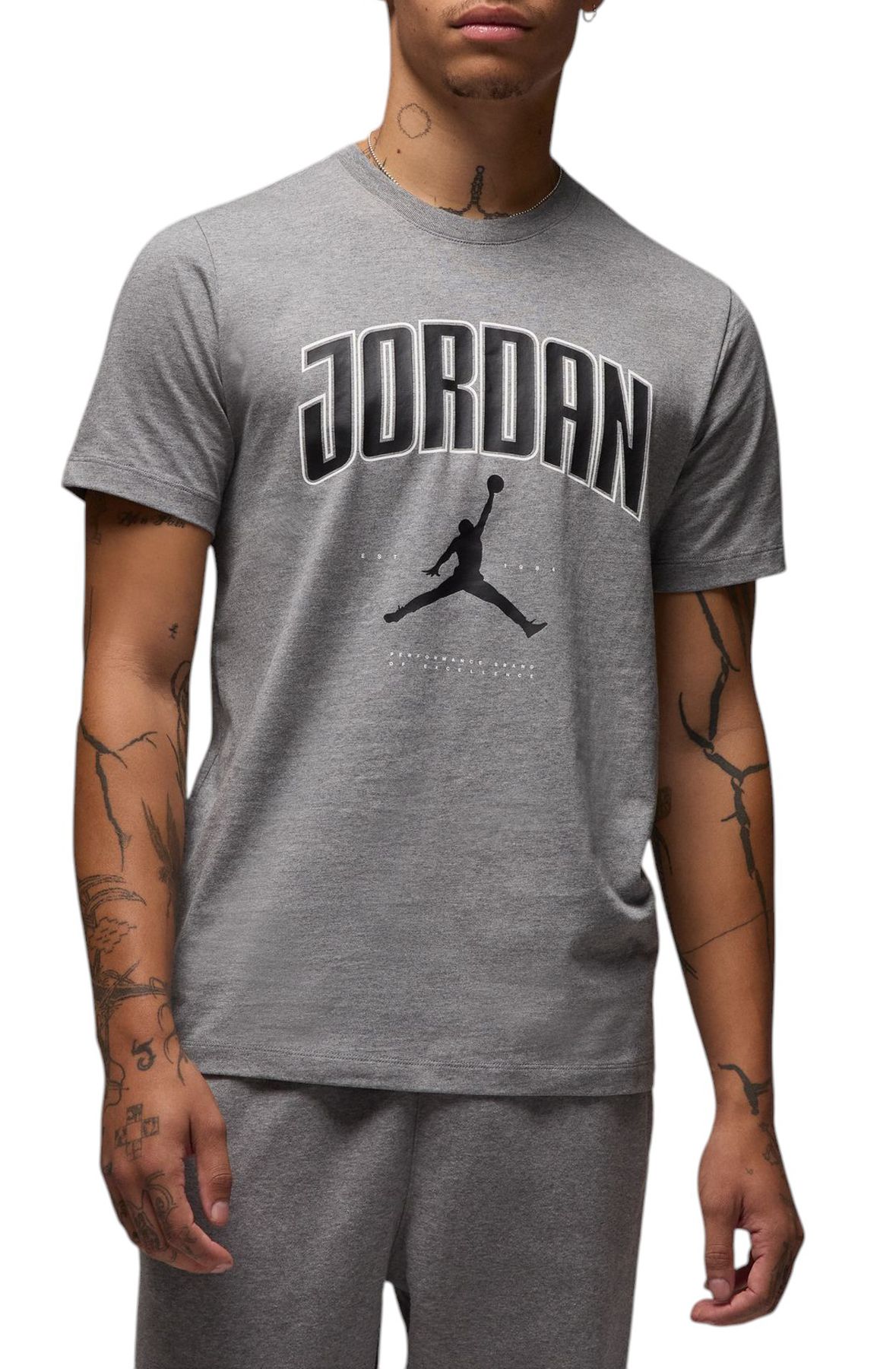 Tシャツ・カットソー Nike Jordan Men's NBA T-Shirt HQ0009-687 JORDAN T-shirt HQ0009 010 - Shiekh