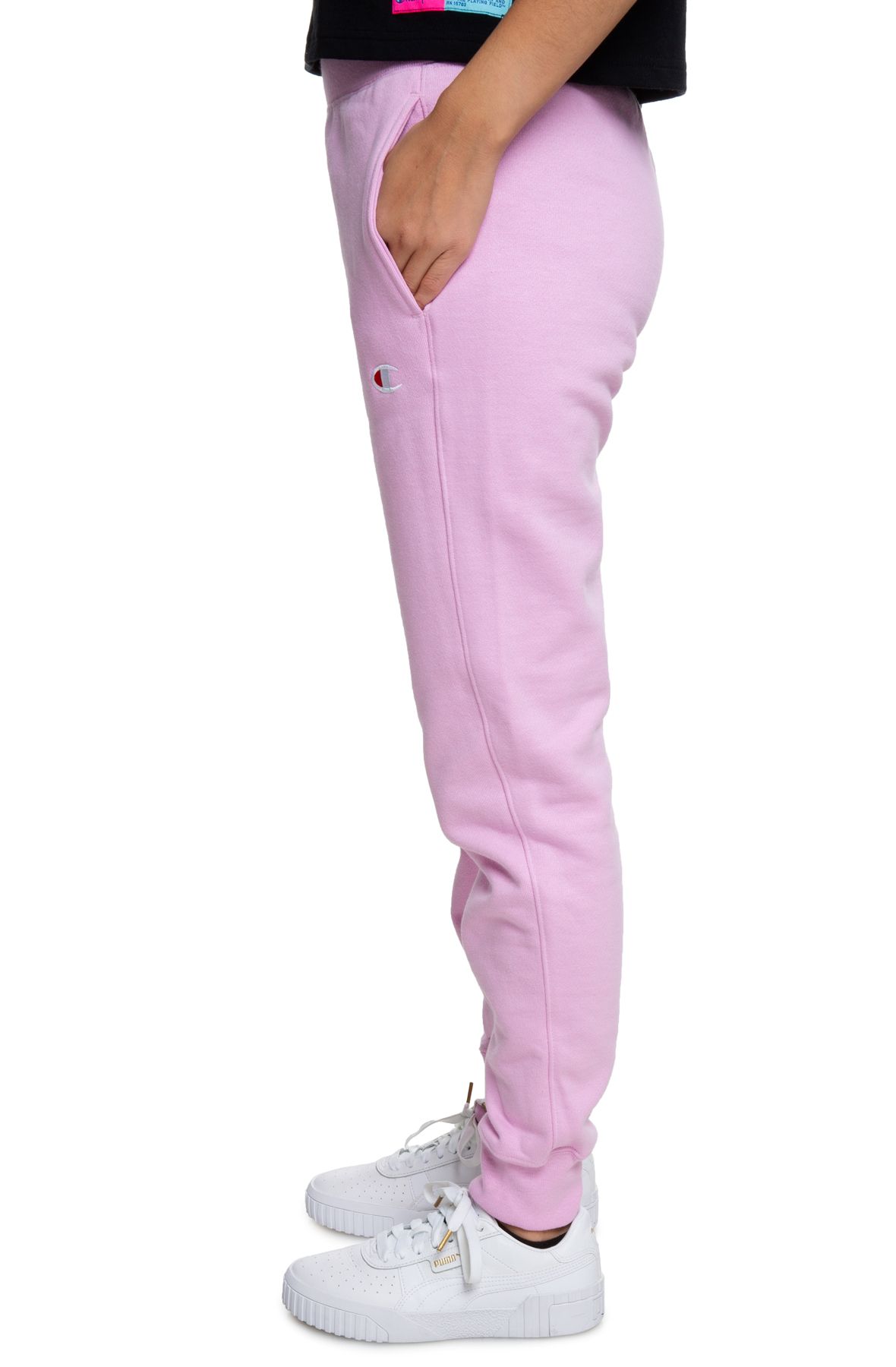 womens reverse weave joggers