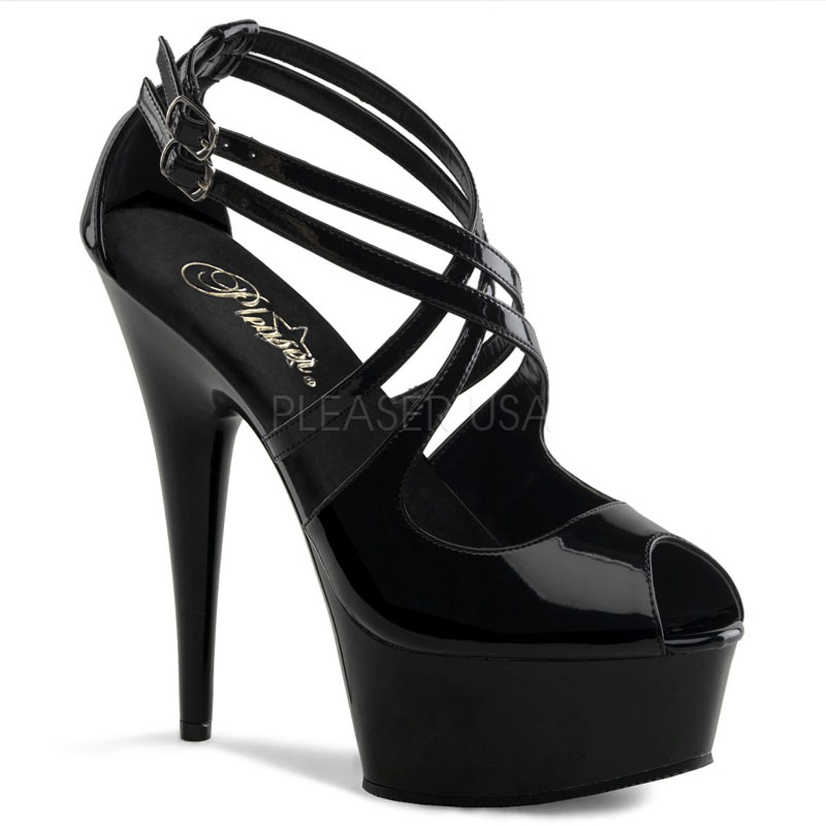 PLEASER DELIGHT-612 DEL612BM - Shiekh