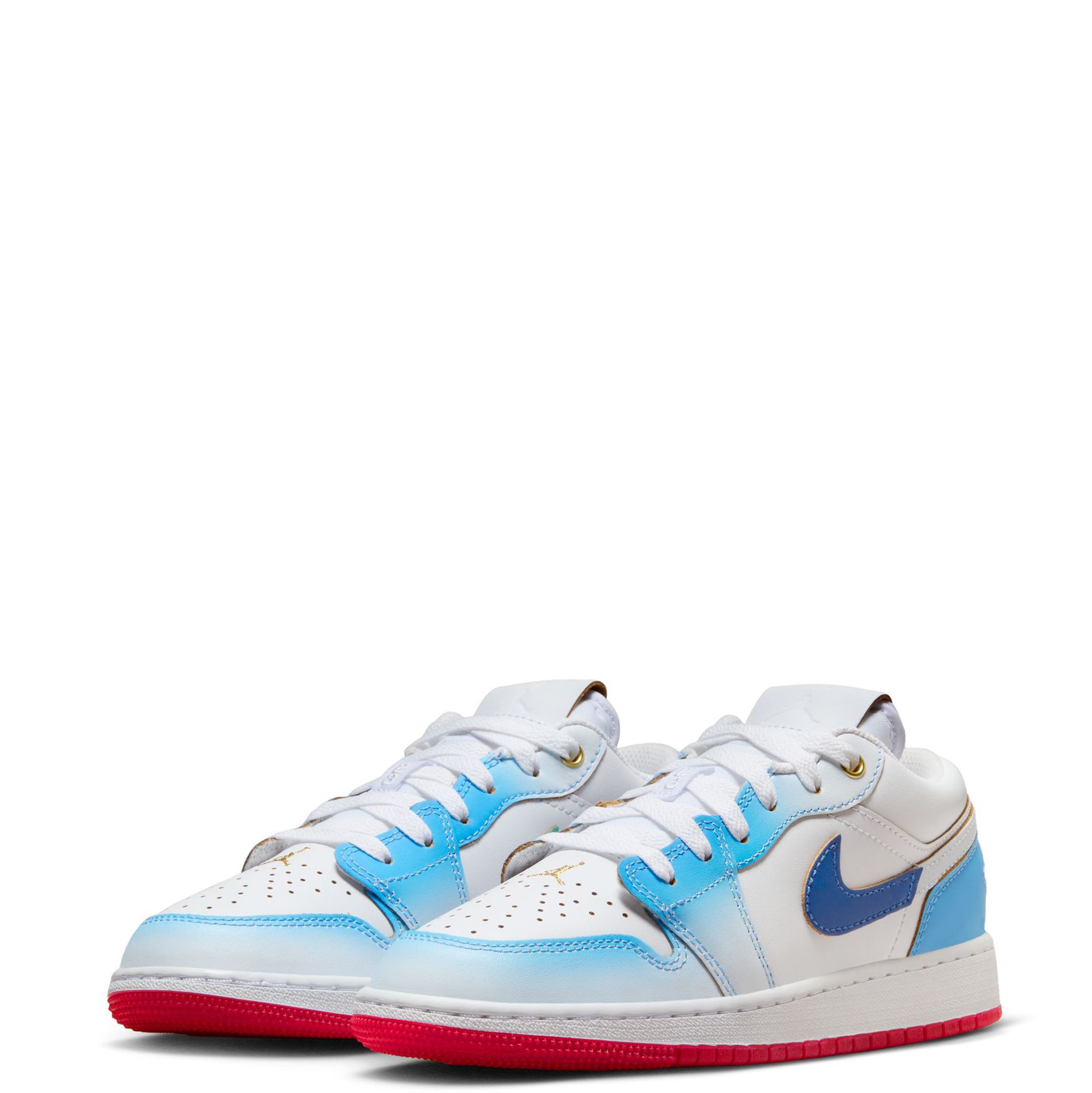 air jordan 1 low se blue and white