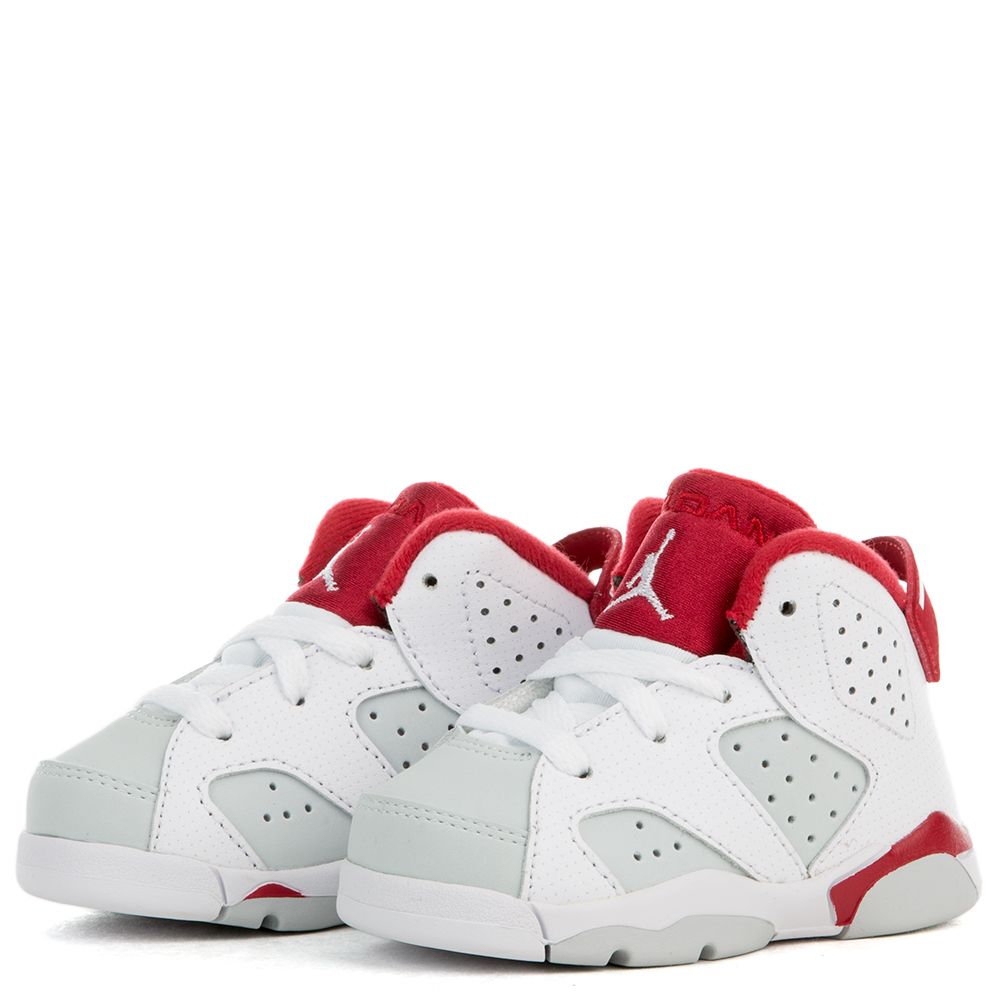 jordan 6 white gym red pure platinum