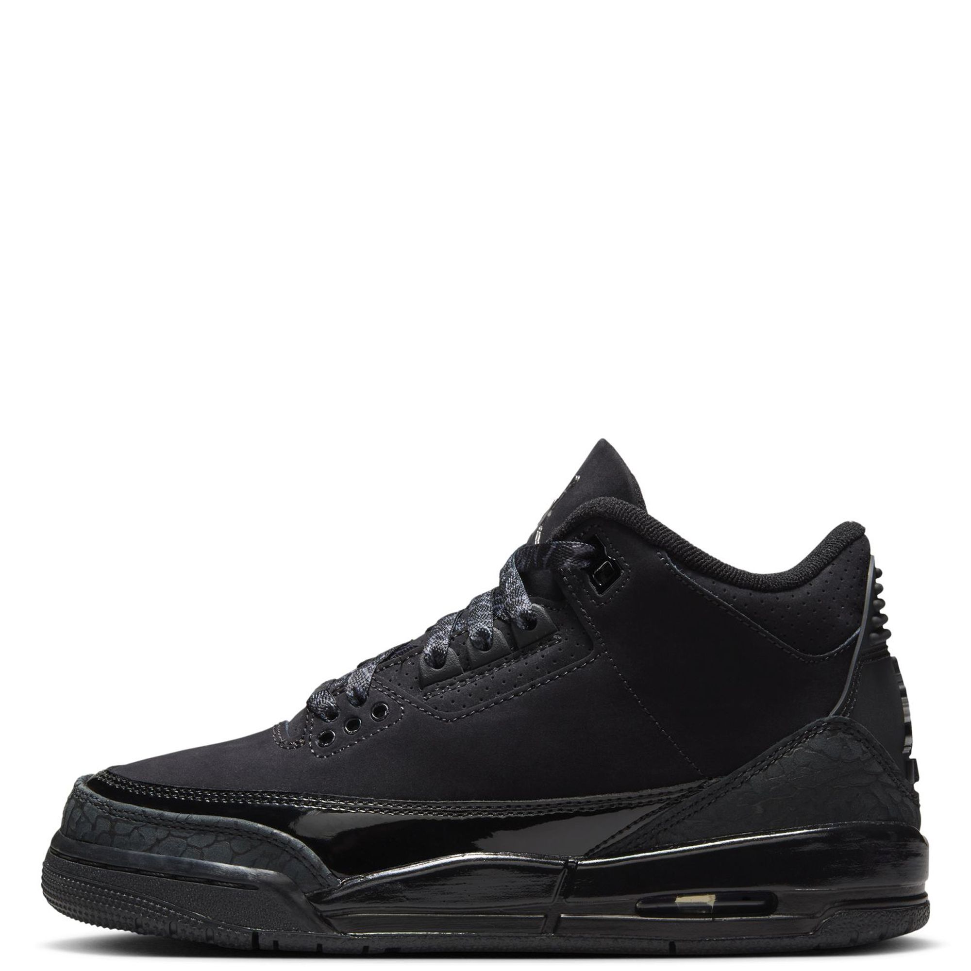 靴 Jordan3 Retro Black/Dark Charcoal-White Air Jordan 3 Retro 'Black Cat' - Black/Dark Charcoal/White