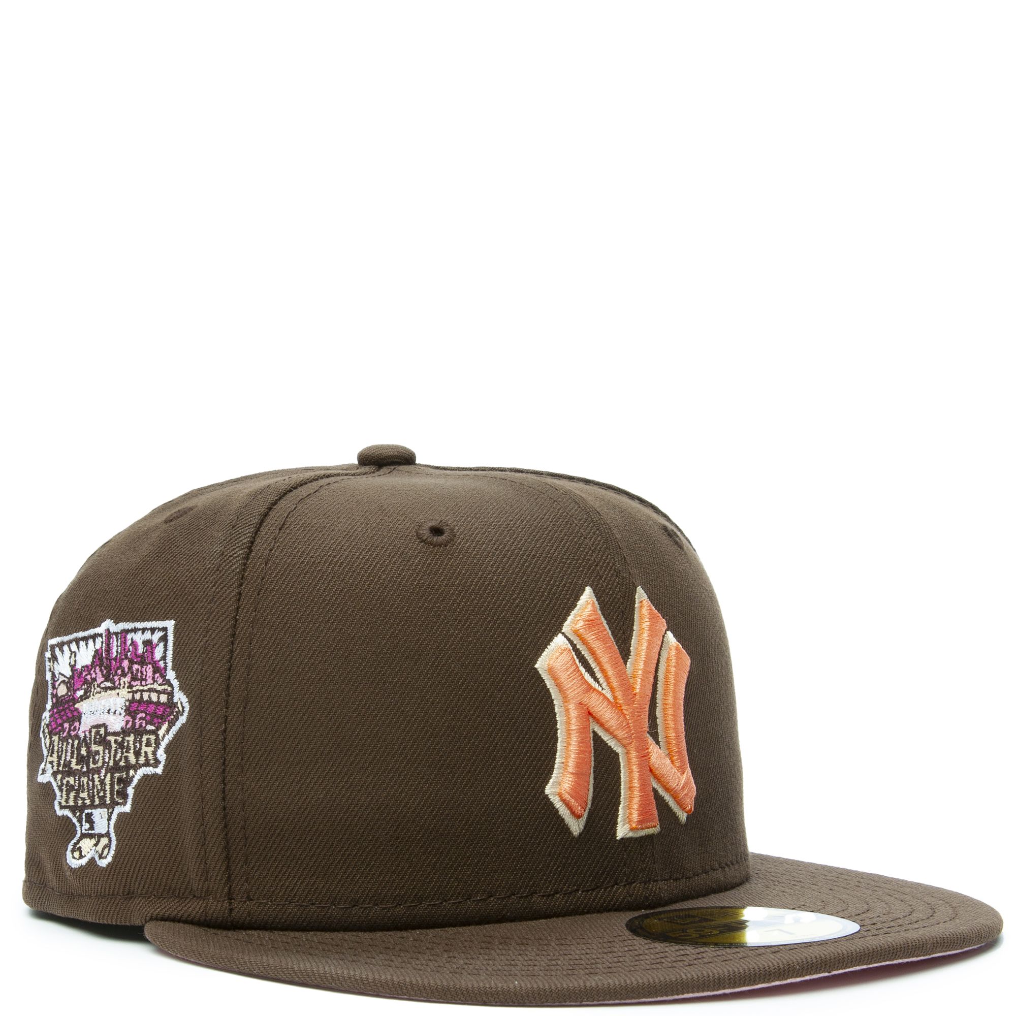 NY World Series Snapback (Brown/Pink) - ALMOST SOMEDAY