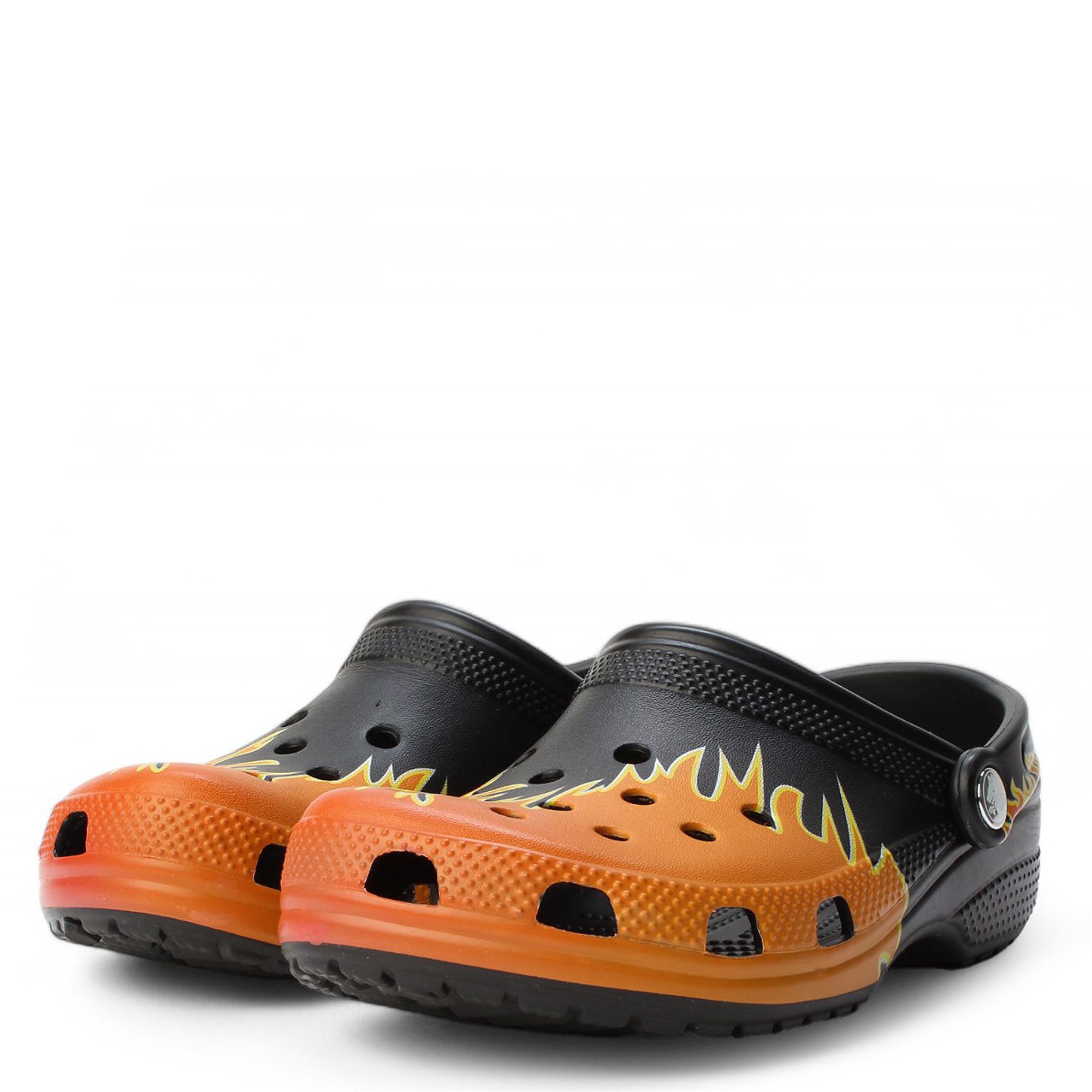 ?NWT? CROCS Classic Clog Flame Edition CROCS Classic Flames Clog 211004-0C4 - Shiekh main image 2