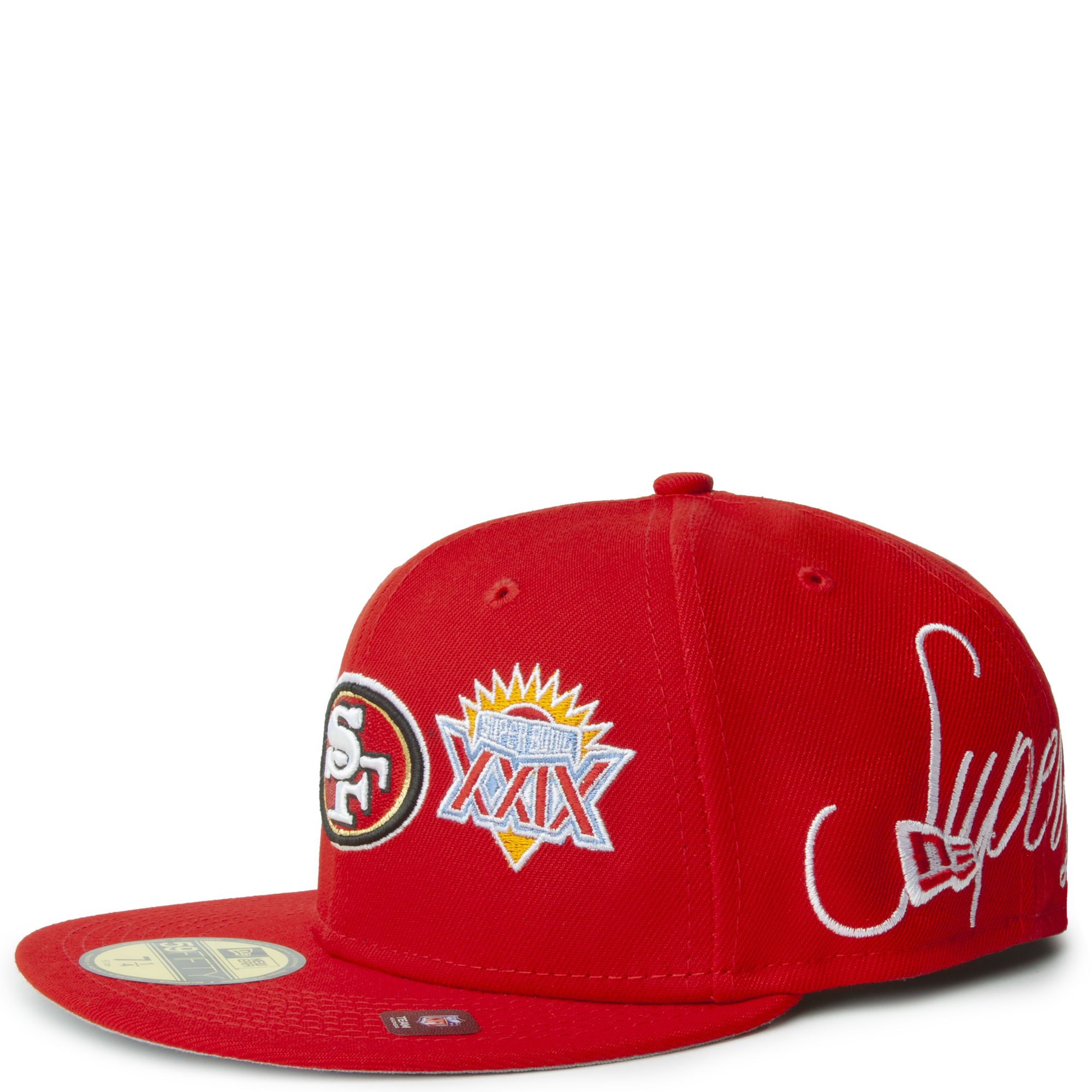 San Francisco 49ers CITY CLUSTER Red Fitted Hat by New Era