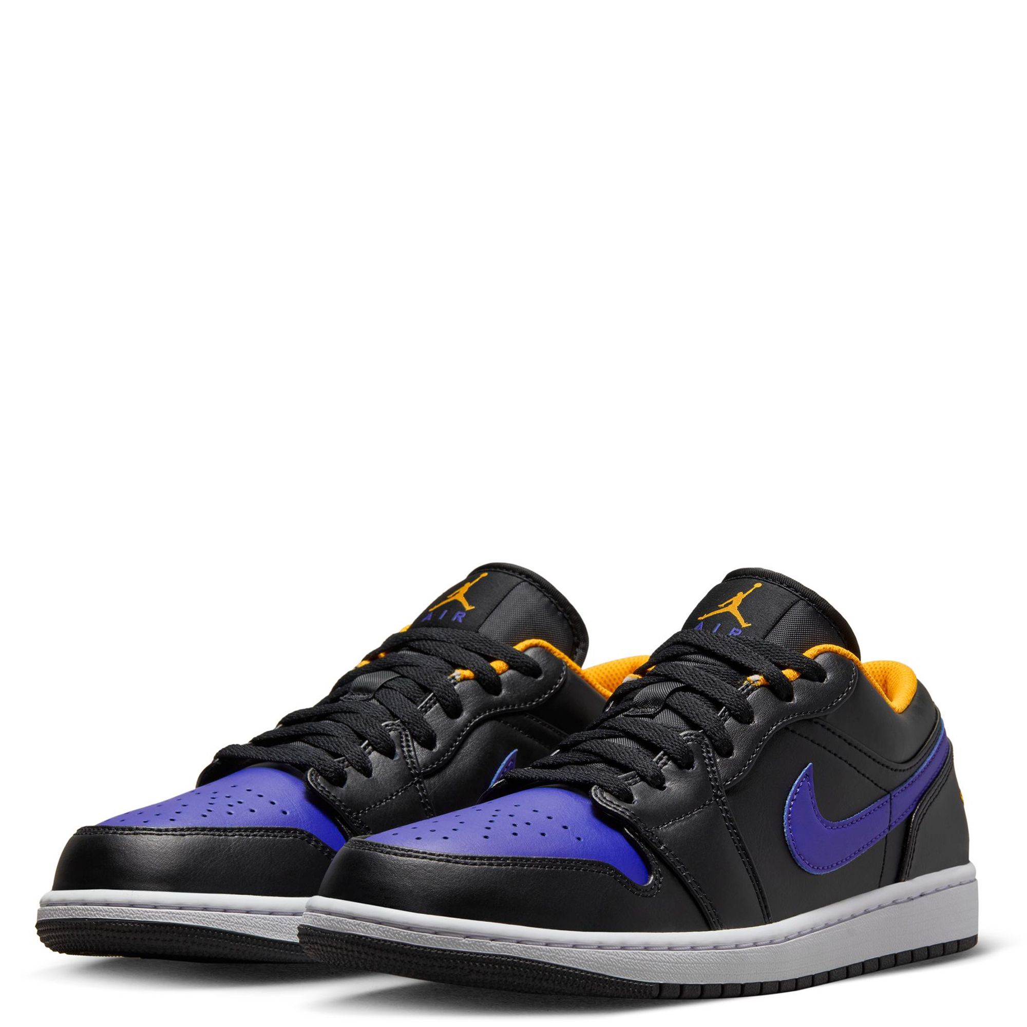 Air Jordan 1 Low Black/Dark Concord 553558-075