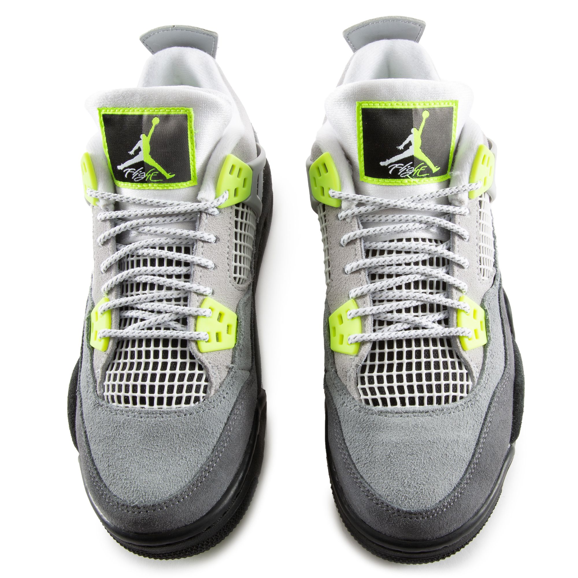 Nike Air Jordan 4 Retro LE - Cool Grey / Volt / Wolf Grey / Anthracite –  Kith