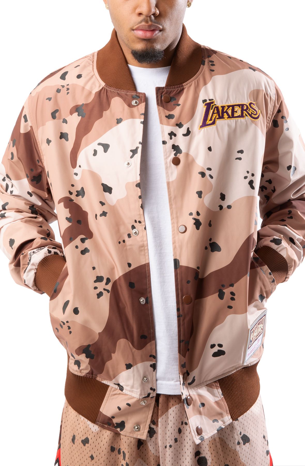 LOS ANGELES LAKERS REFLECTIVE JACKET OJBF1113-LALYYPPPCAMO