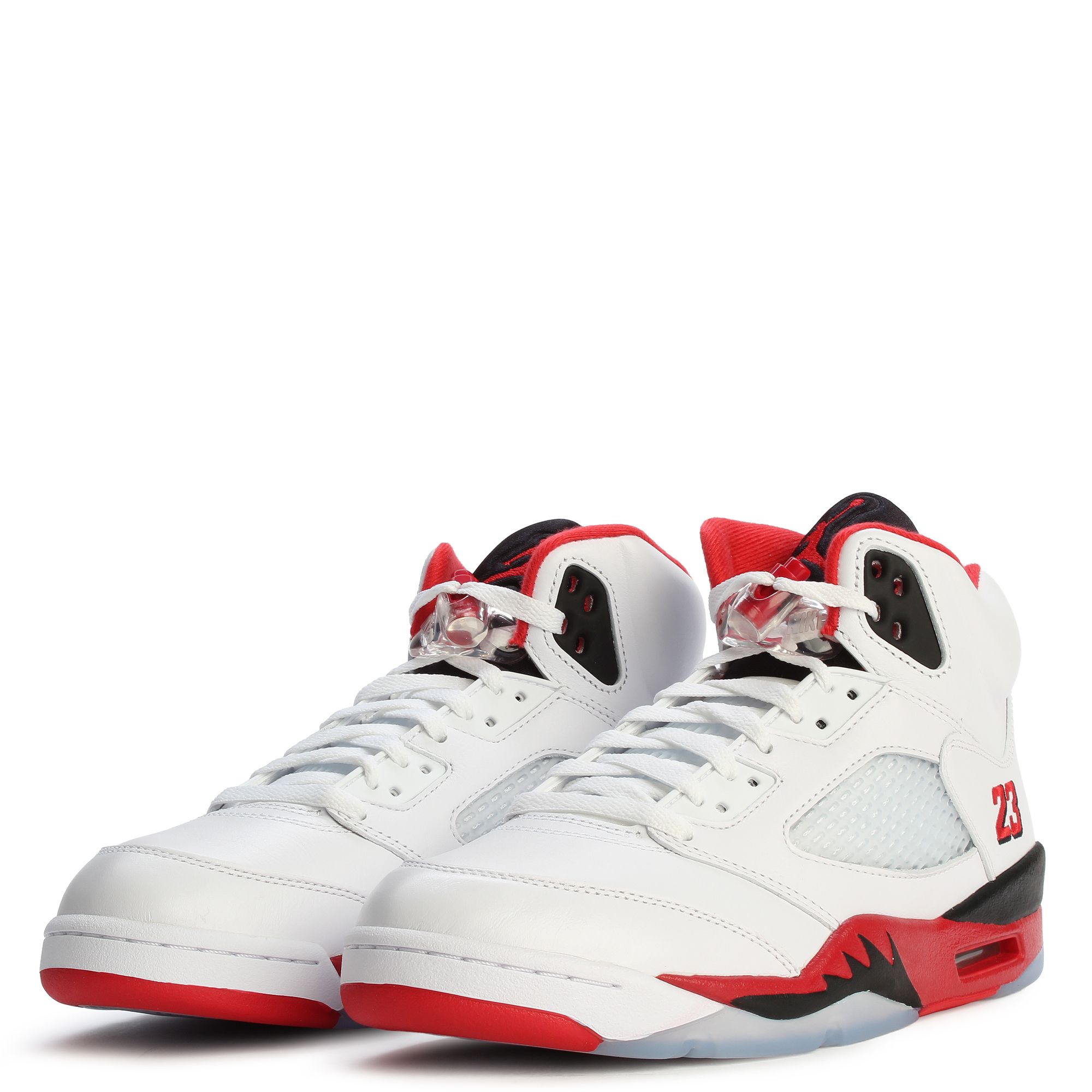 Nike Air Jordan 5 ホワイト/レッド Air Jordan 5 Retro 'White & Black & University Red' Release