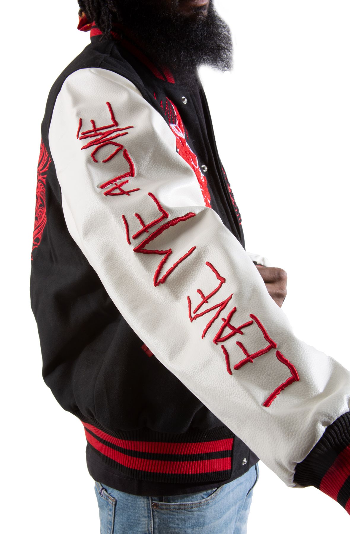 SMOKE RISE All State Varsity Jacket WW22699-RED - Shiekh