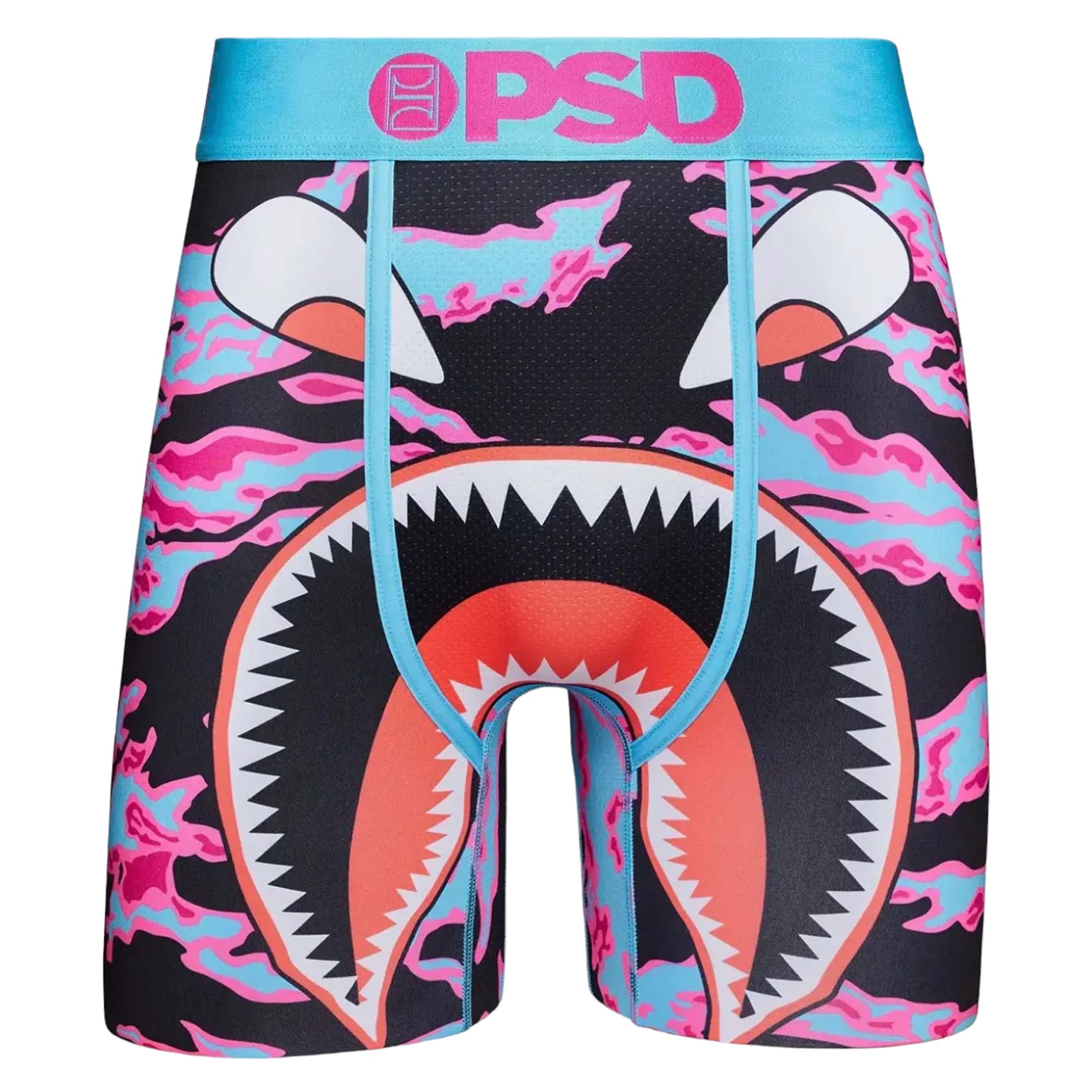 PSD Tiger Paint Mens Boxer Briefs - MULTI