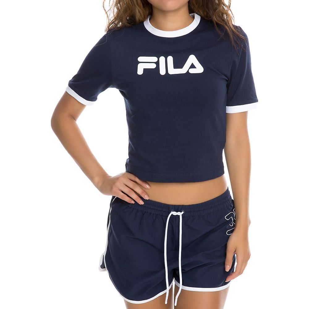 fila tionne cropped tee