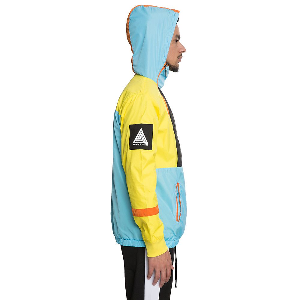 BLACK PYRAMID Men's Black Pyramid Tech Jacket Y6160887 YB