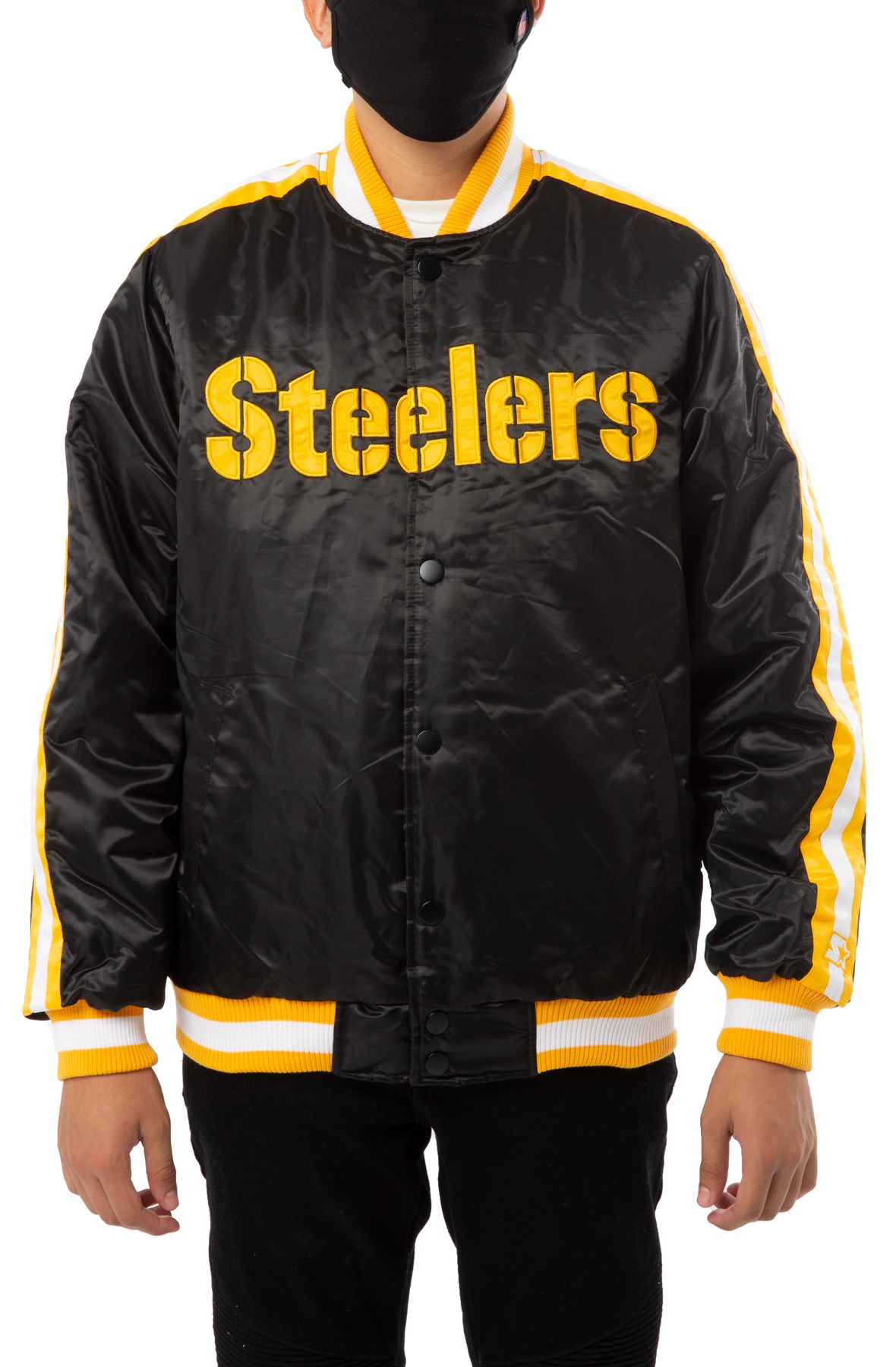 STARTER Pittsburgh Steelers Varsity Jacket LS900061 PIS - Shiekh