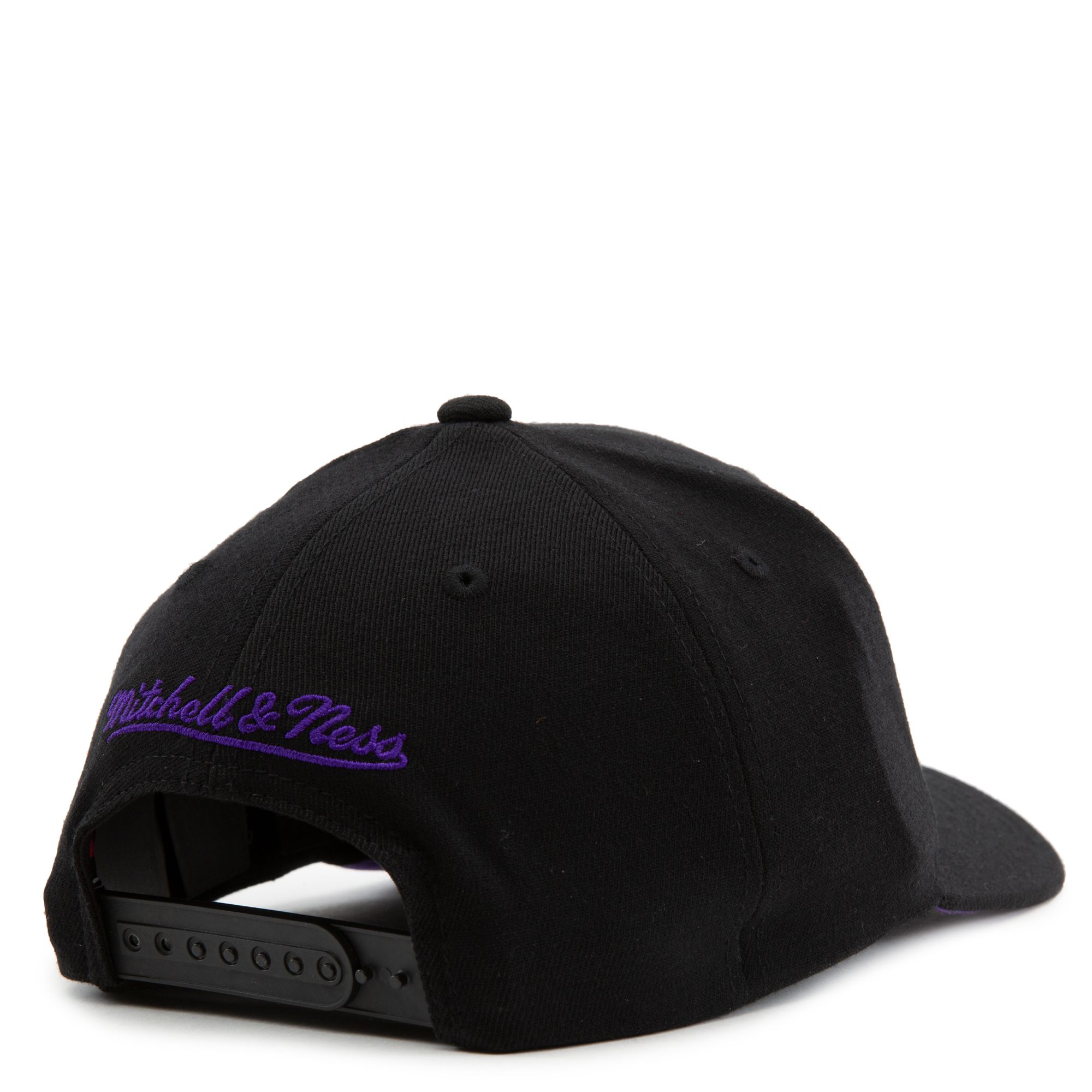 MITCHELL AND NESS Los Angeles Lakers Neon Flex Redline Snapback ...
