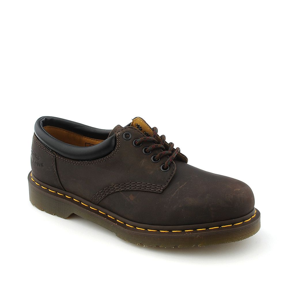 DR. MARTENS for Men: 8053 Gaucho Brun Fonce Crazy Horse Boot R11849201 ...