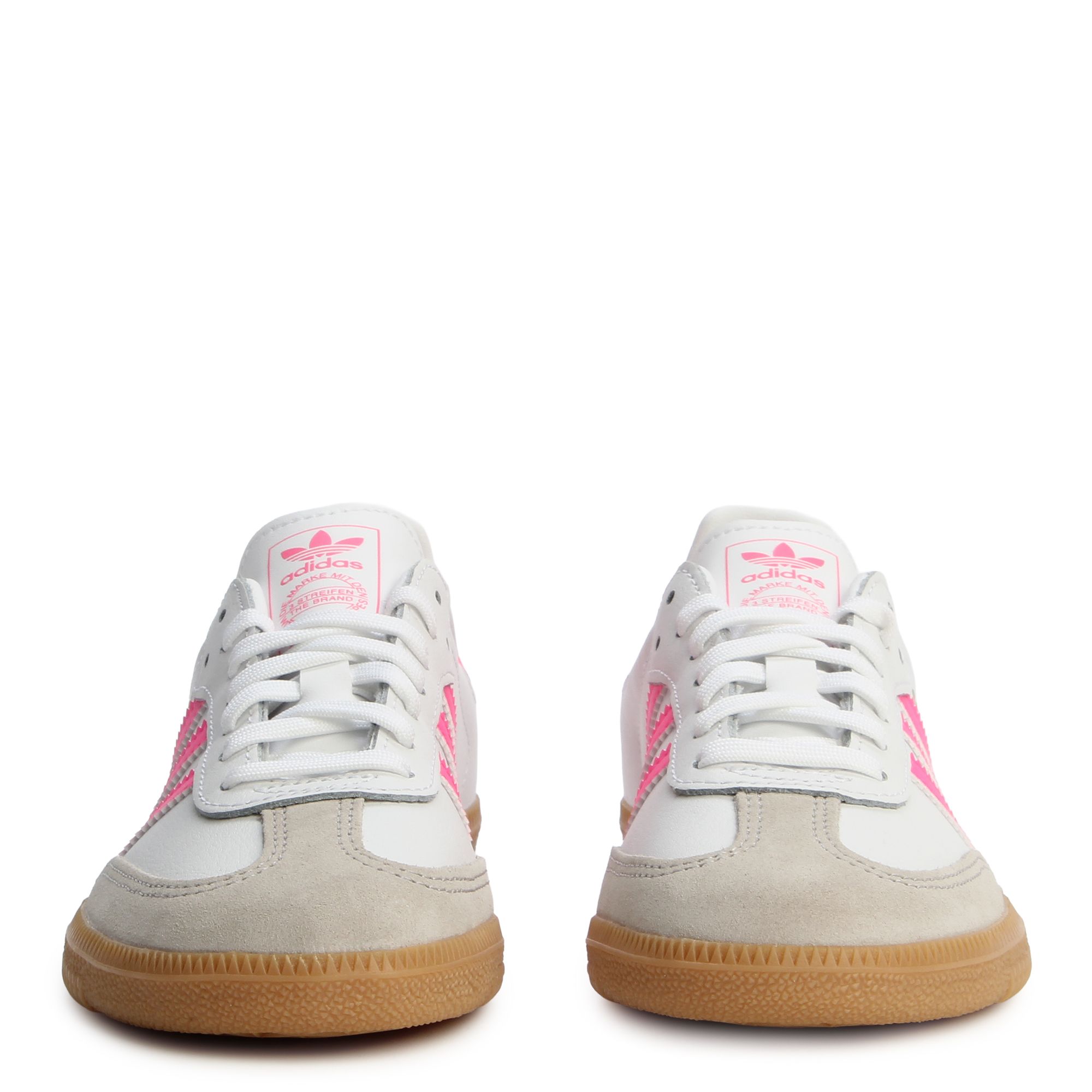 adidas Samba OG Shoes Kids - Kids - Cloud White / Lucid Pink / Gum - 3