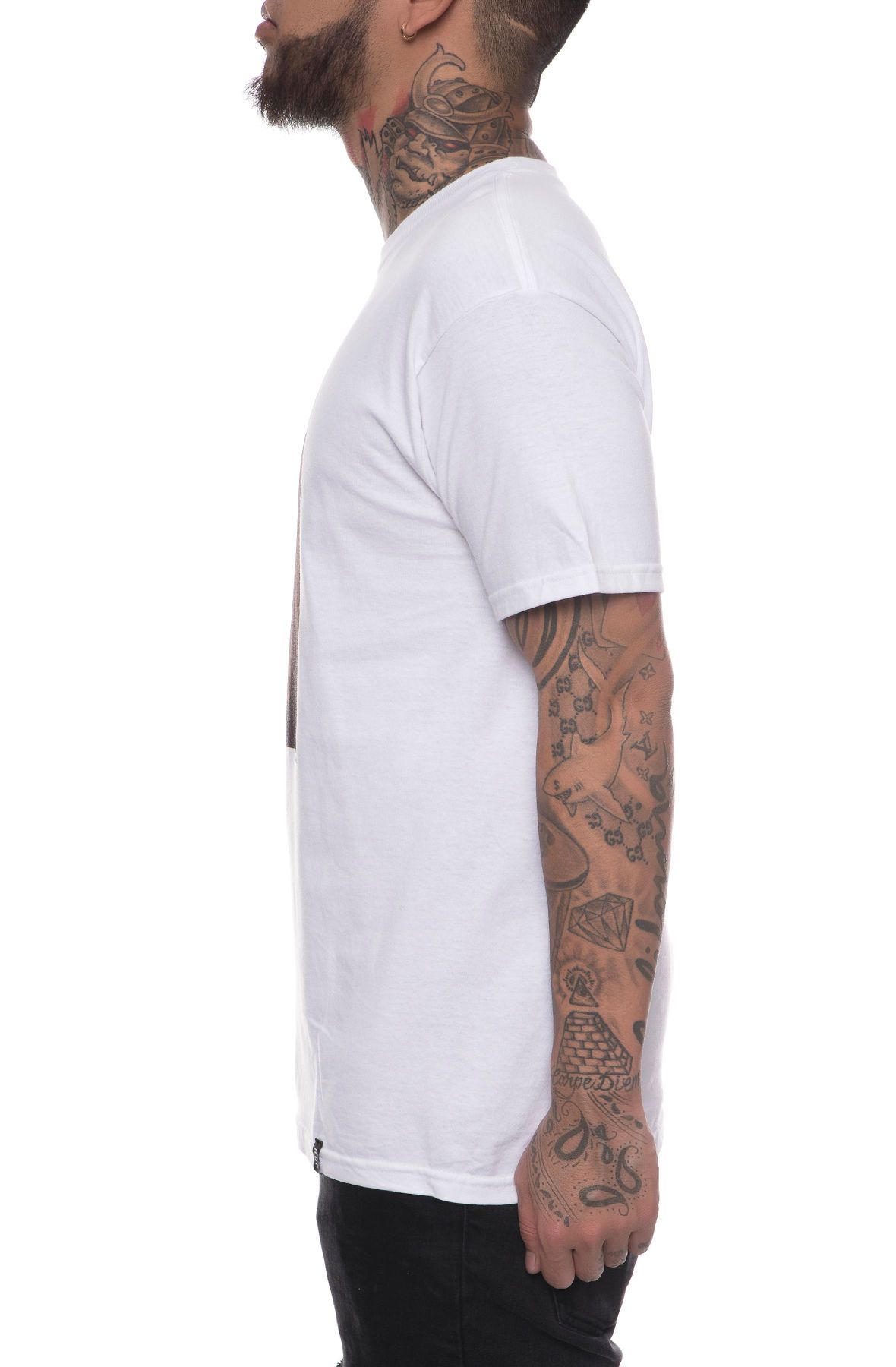 HUF The x Dennis McGrath Sasha Tee in TS55008-WHT - Shiekh