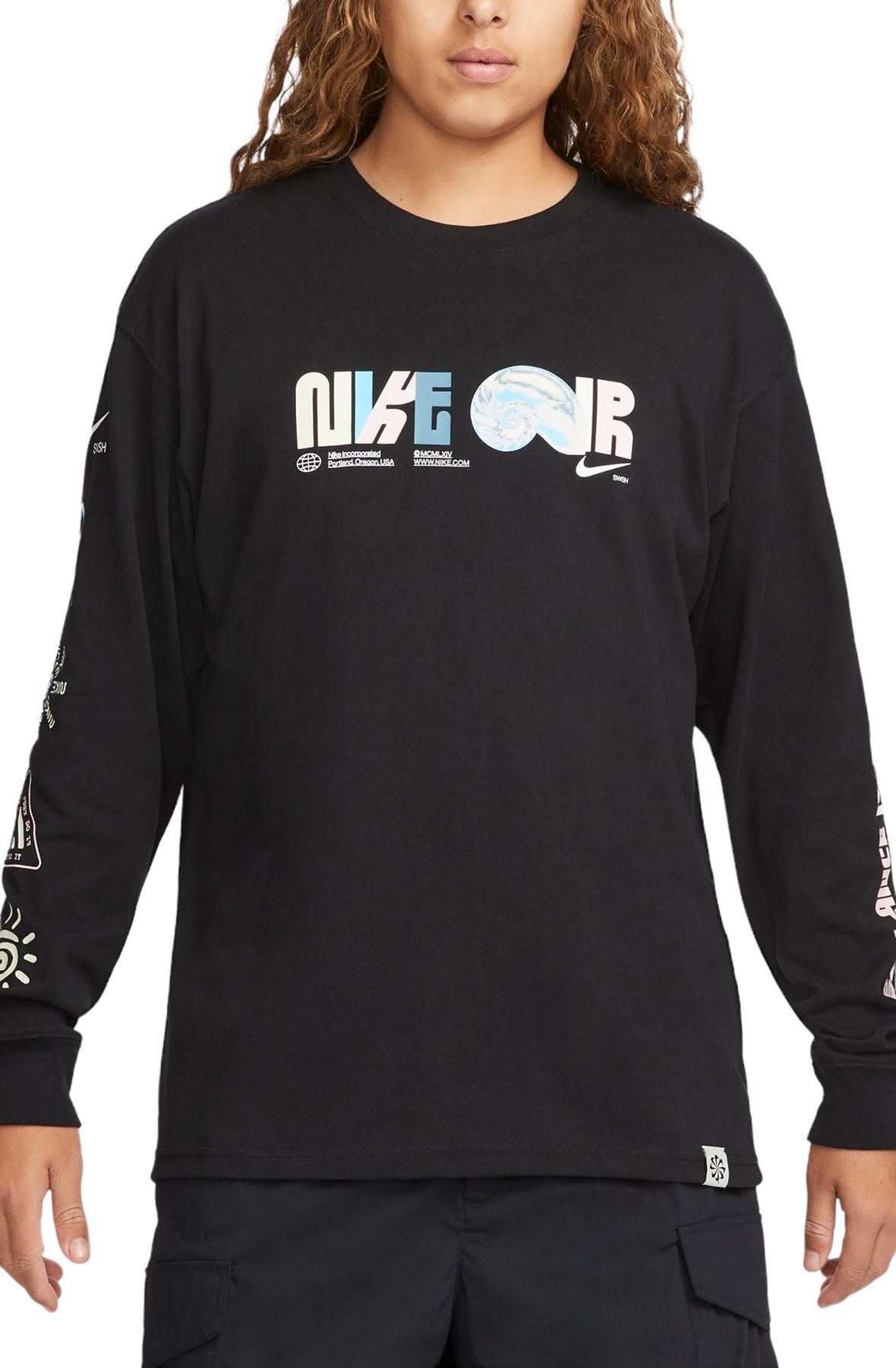 NIKE Sportswear Max90 Long-Sleeve T-Shirt DZ2859 010 - Shiekh