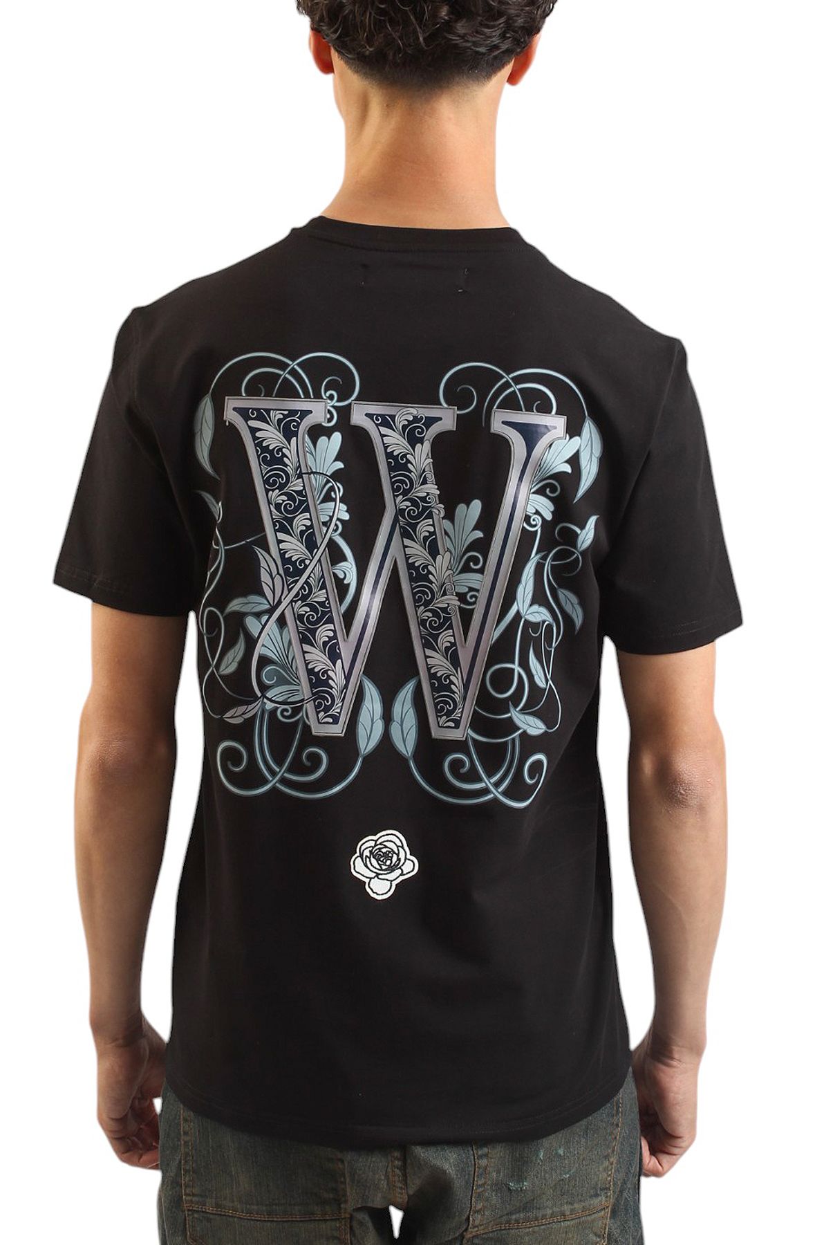 MAXIMA Whitney Houston Garden T-Shirt 7C10001-BLK - Shiekh