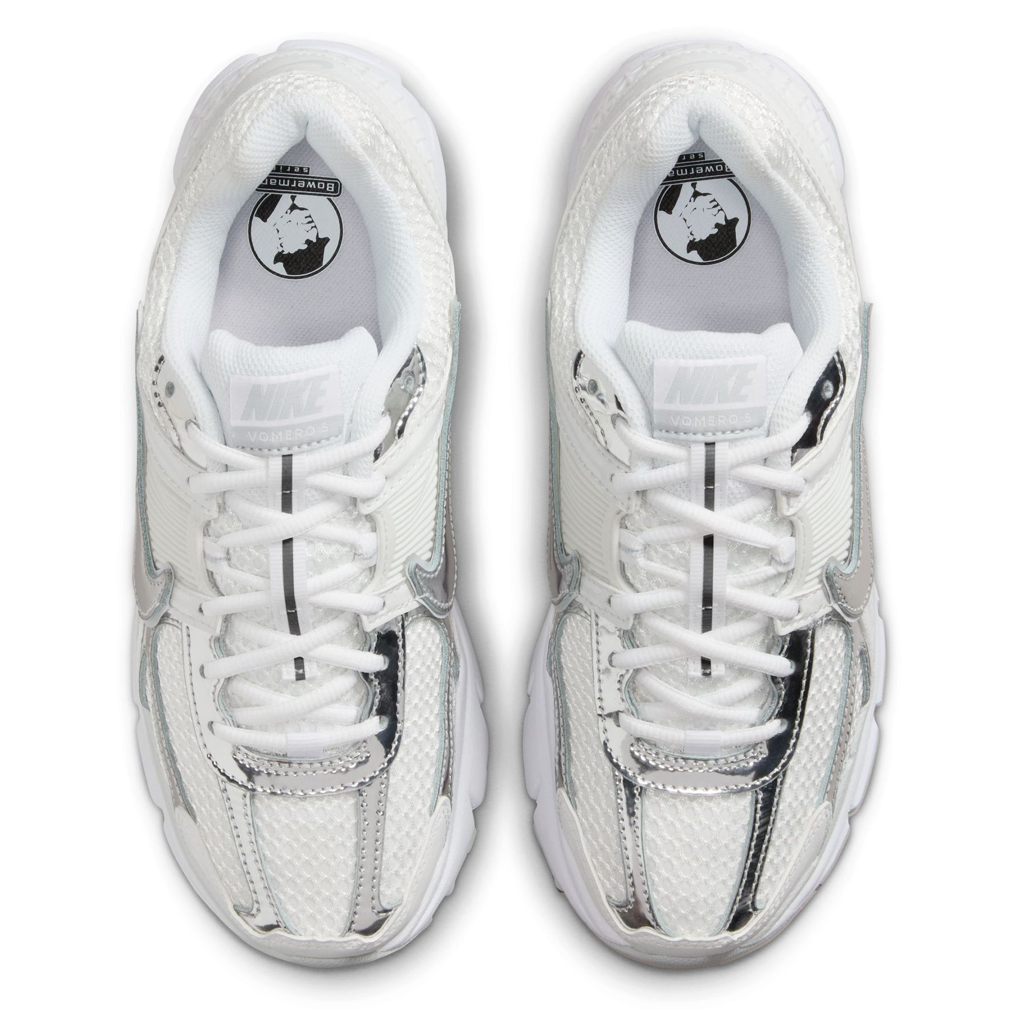 【Nike】 正規品★ (W) Zoom Vomero 5 White llic Silver W ZOOM VOMERO 5 